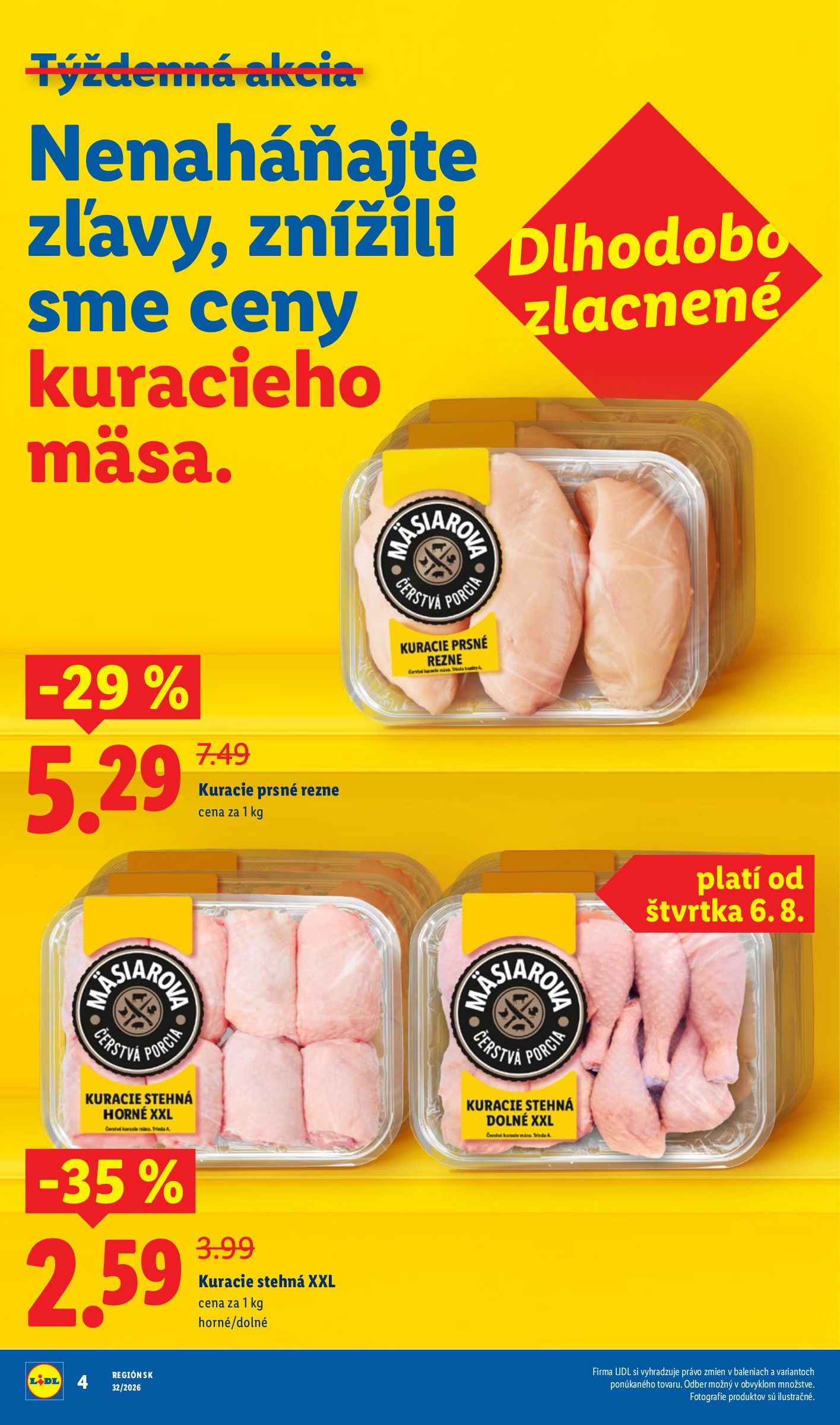 lidl - Aktuálny Lidl leták od pondelka, 03.08.2026 do nedele, 09.08.2026 - page: 6