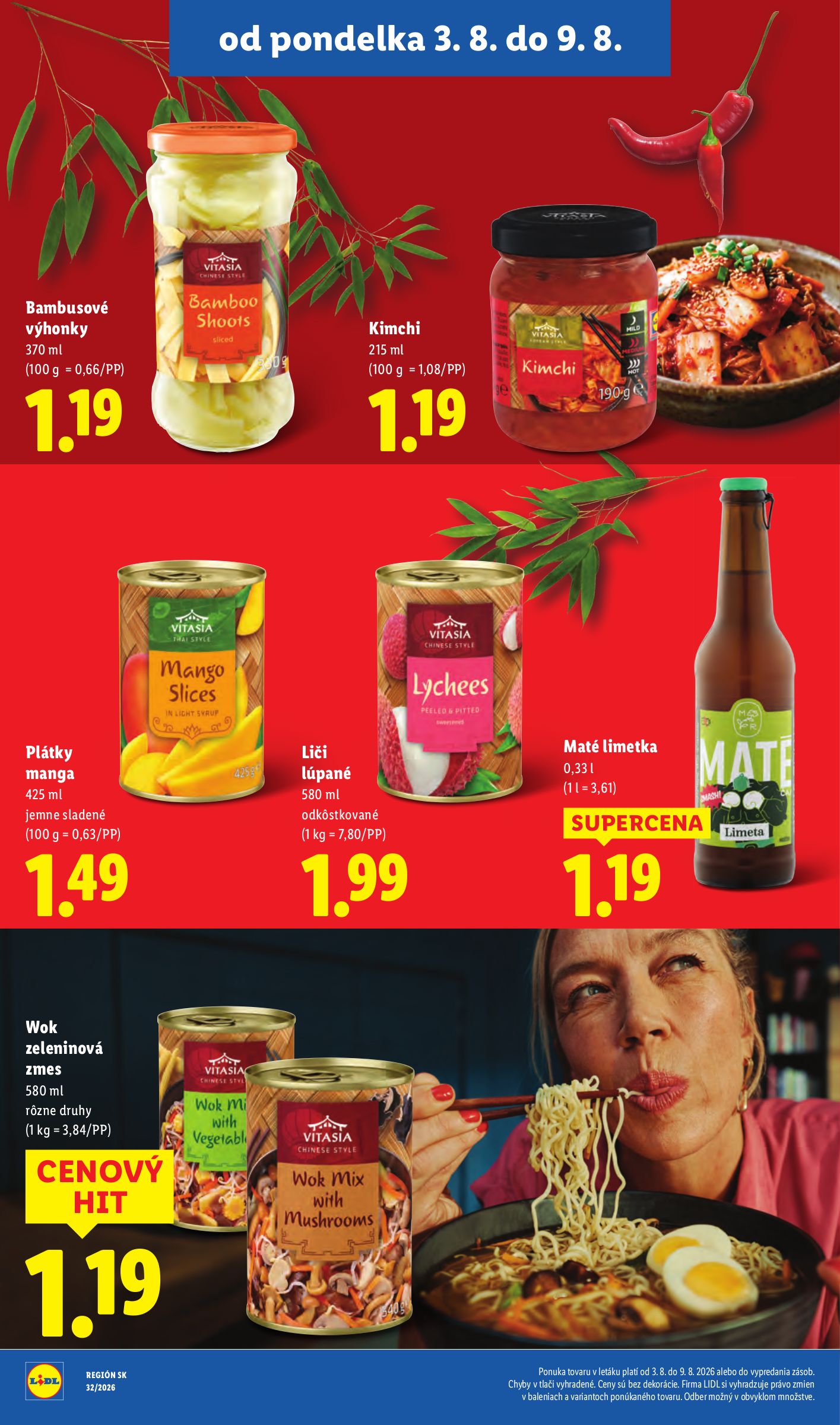 lidl - Aktuálny Lidl leták od pondelka, 03.08.2026 do nedele, 09.08.2026 - page: 43
