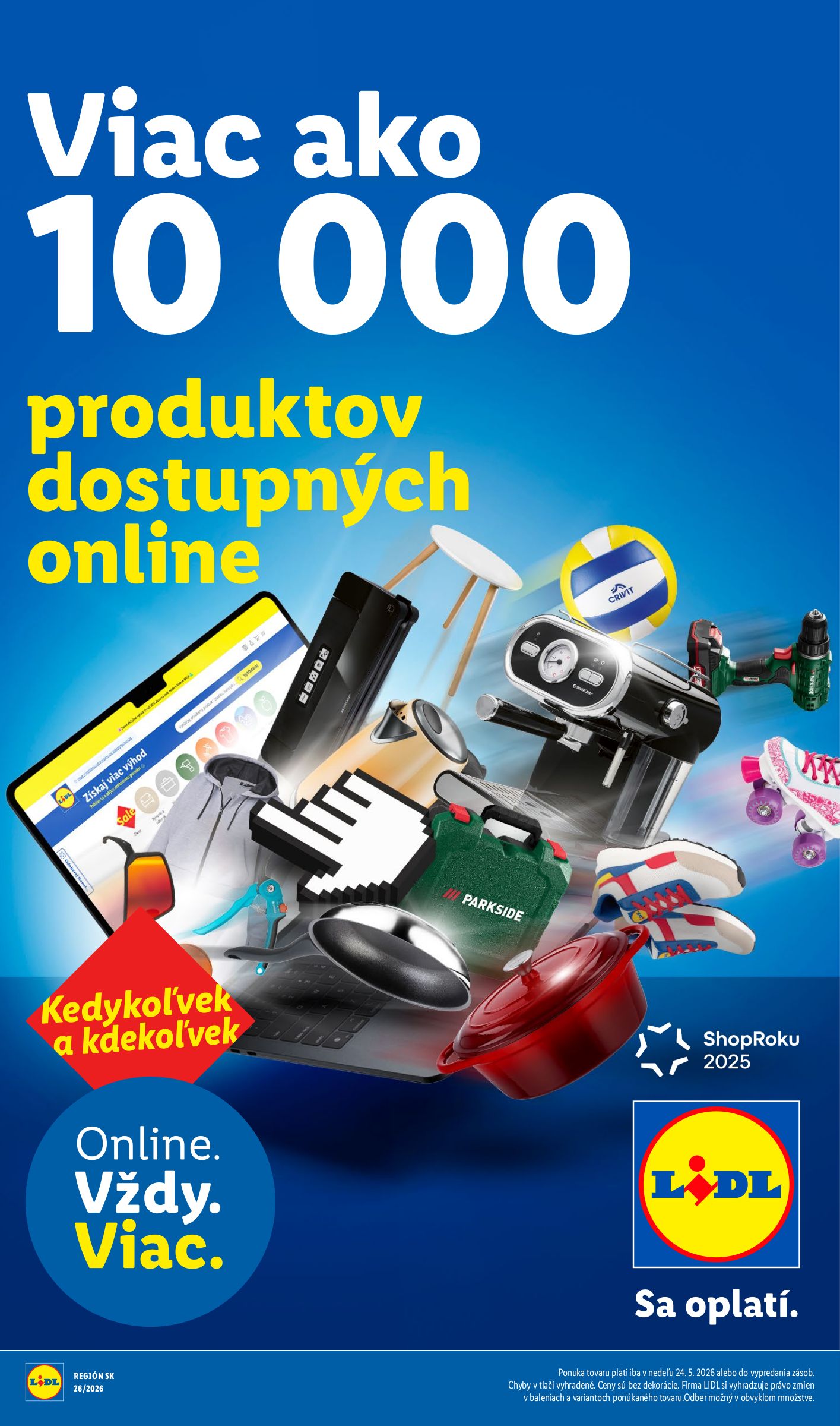 lidl - Aktuálny Lidl leták od pondelka, 03.08.2026 do nedele, 09.08.2026 - page: 98