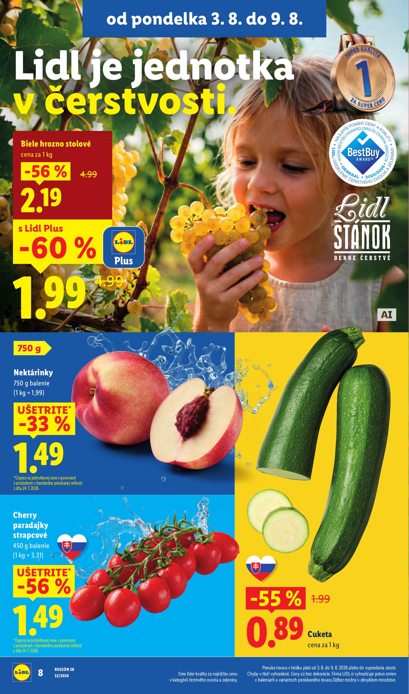 lidl - Aktuálny Lidl leták od pondelka, 03.08.2026 do nedele, 09.08.2026 - page: 14