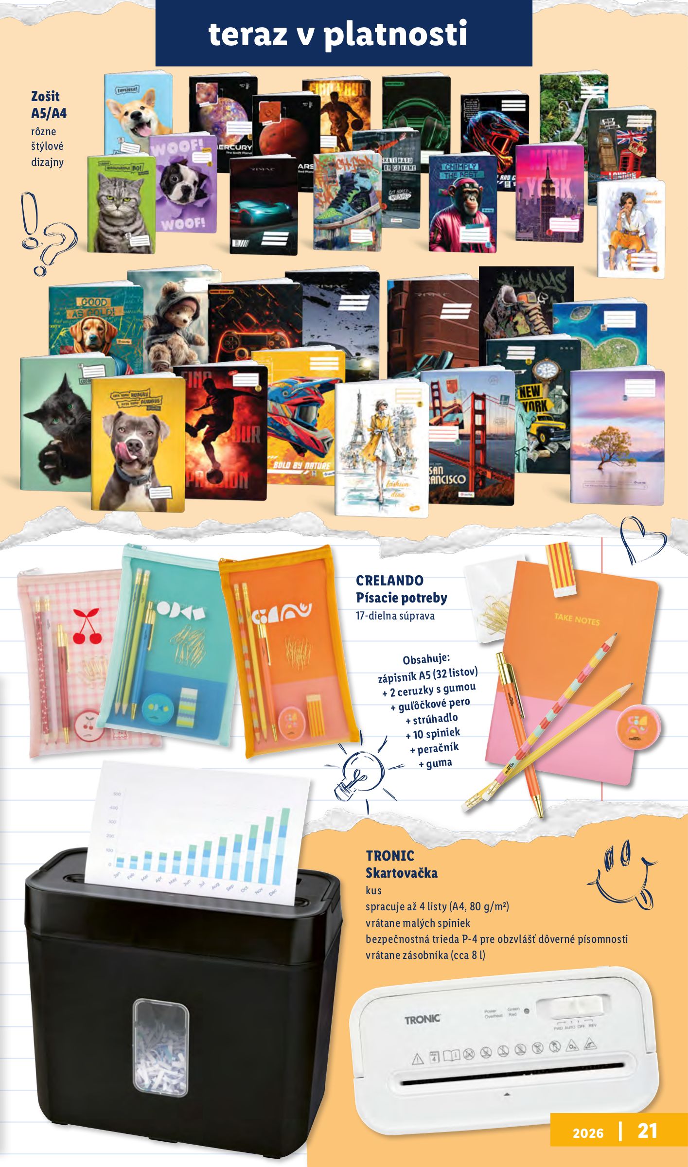 lidl - Aktuálny Lidl - Back to school leták od pondelka, 20.07.2026 do stredy, 30.09.2026 - page: 33