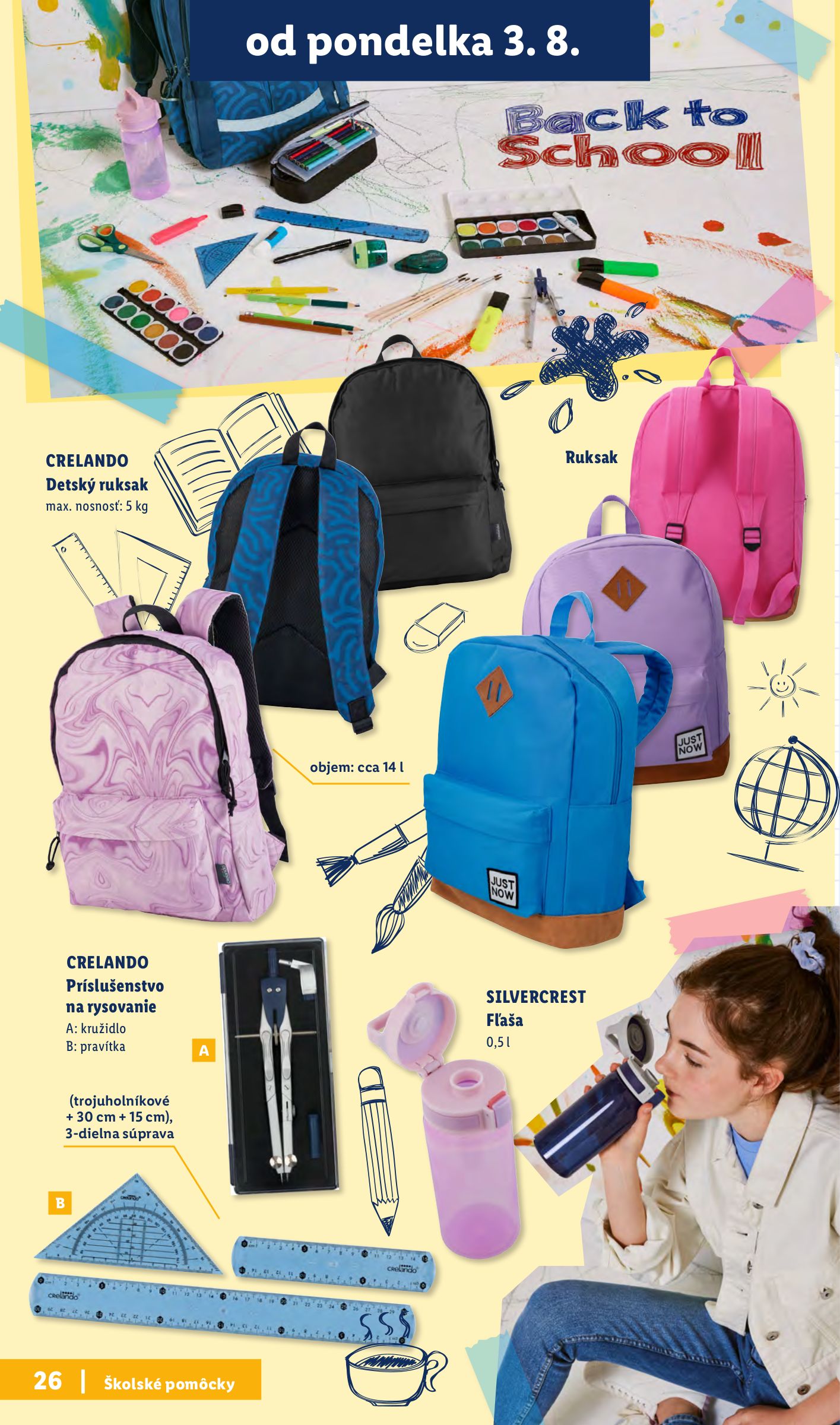 lidl - Aktuálny Lidl - Back to school leták od pondelka, 20.07.2026 do stredy, 30.09.2026 - page: 4