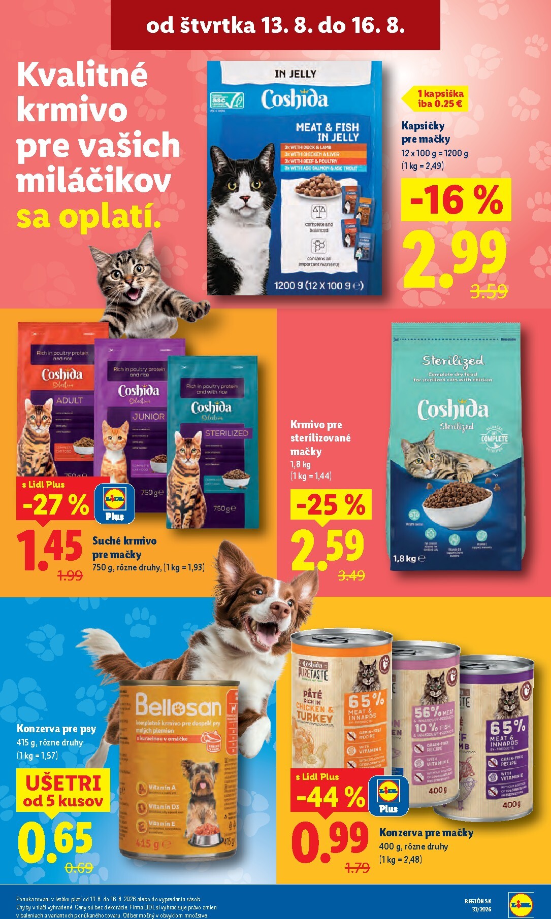 lidl - Nový Lidl leták od pondelka, 10.08.2026 do nedele, 16.08.2026 - page: 81