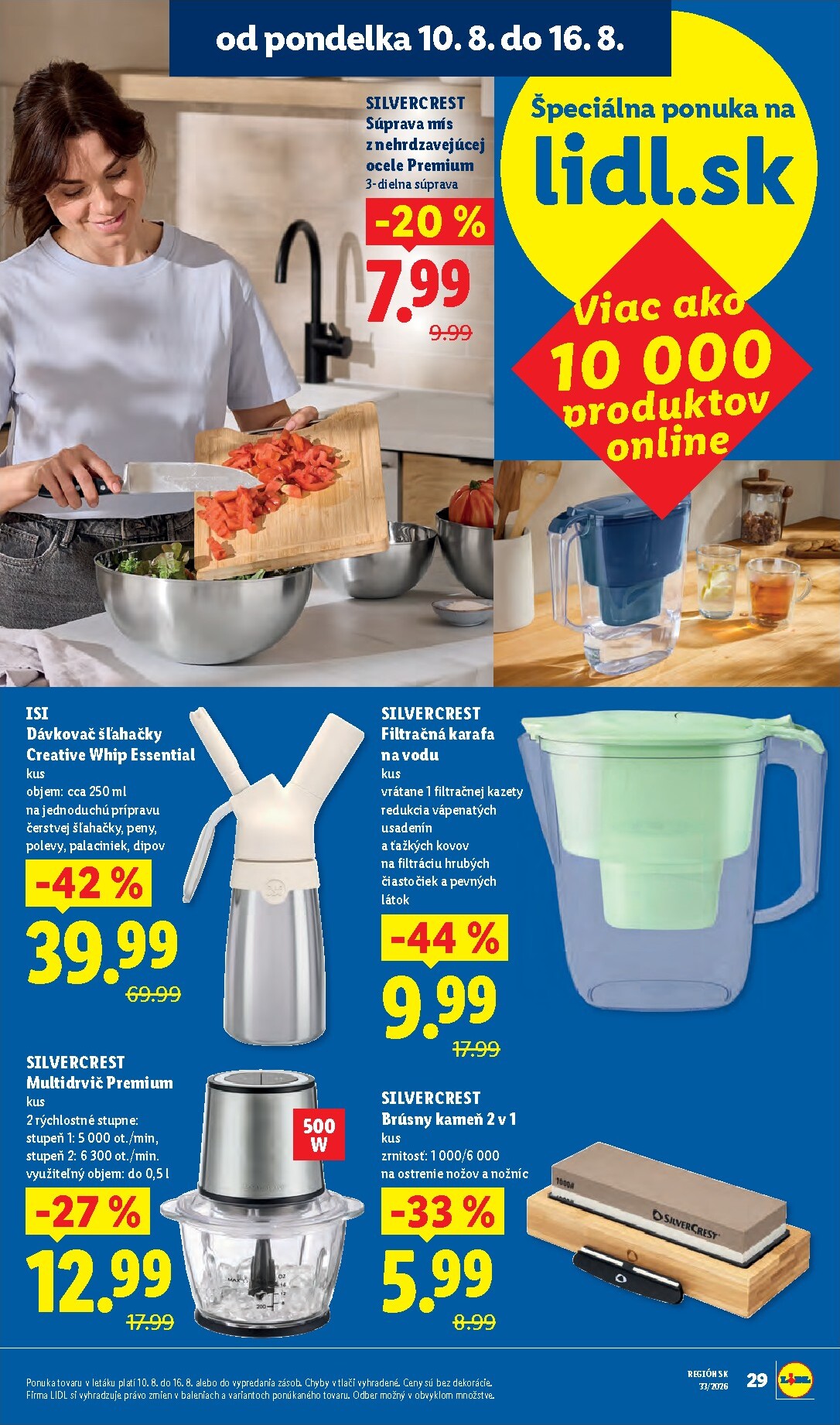 lidl - Nový Lidl leták od pondelka, 10.08.2026 do nedele, 16.08.2026 - page: 8