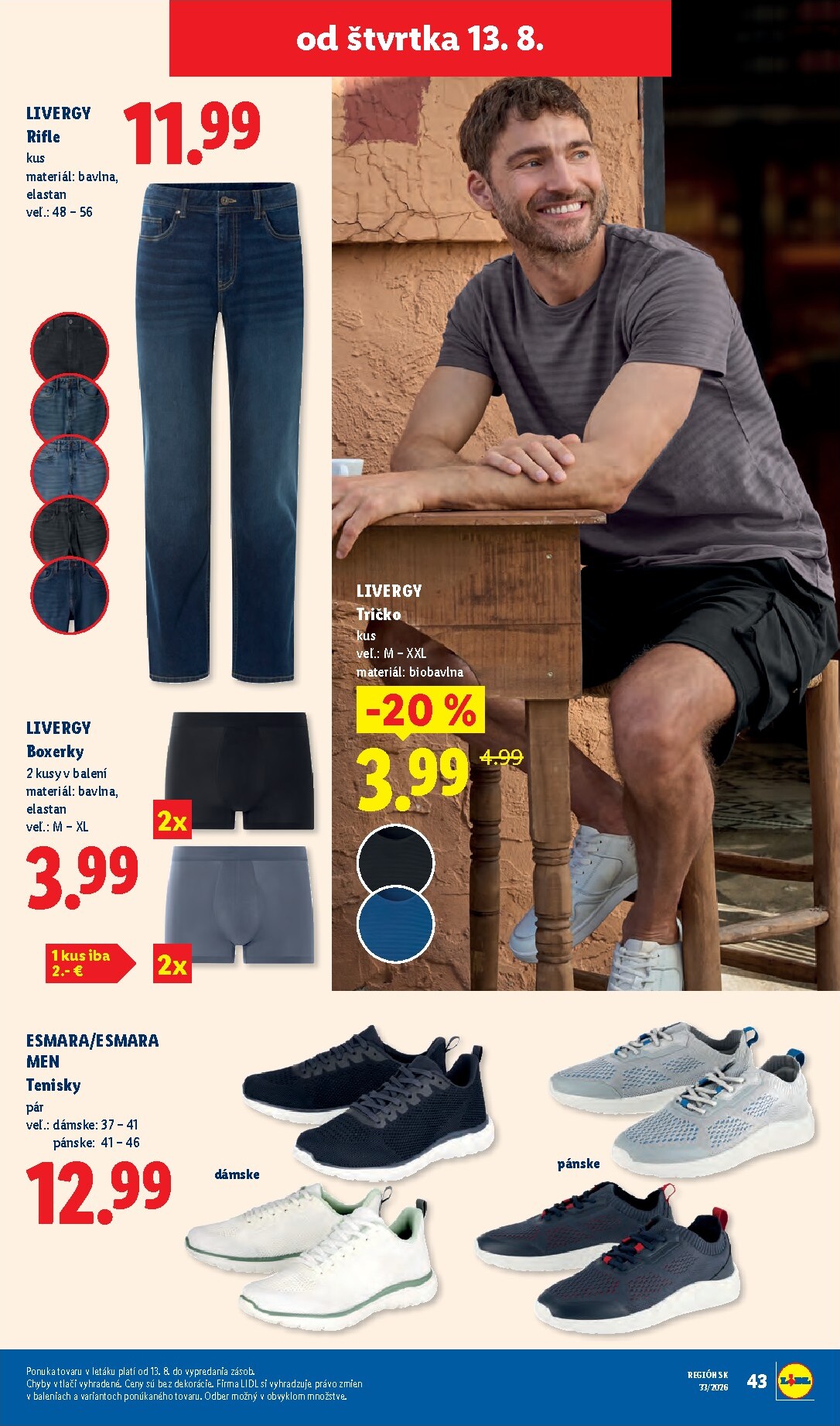 lidl - Nový Lidl leták od pondelka, 10.08.2026 do nedele, 16.08.2026 - page: 85