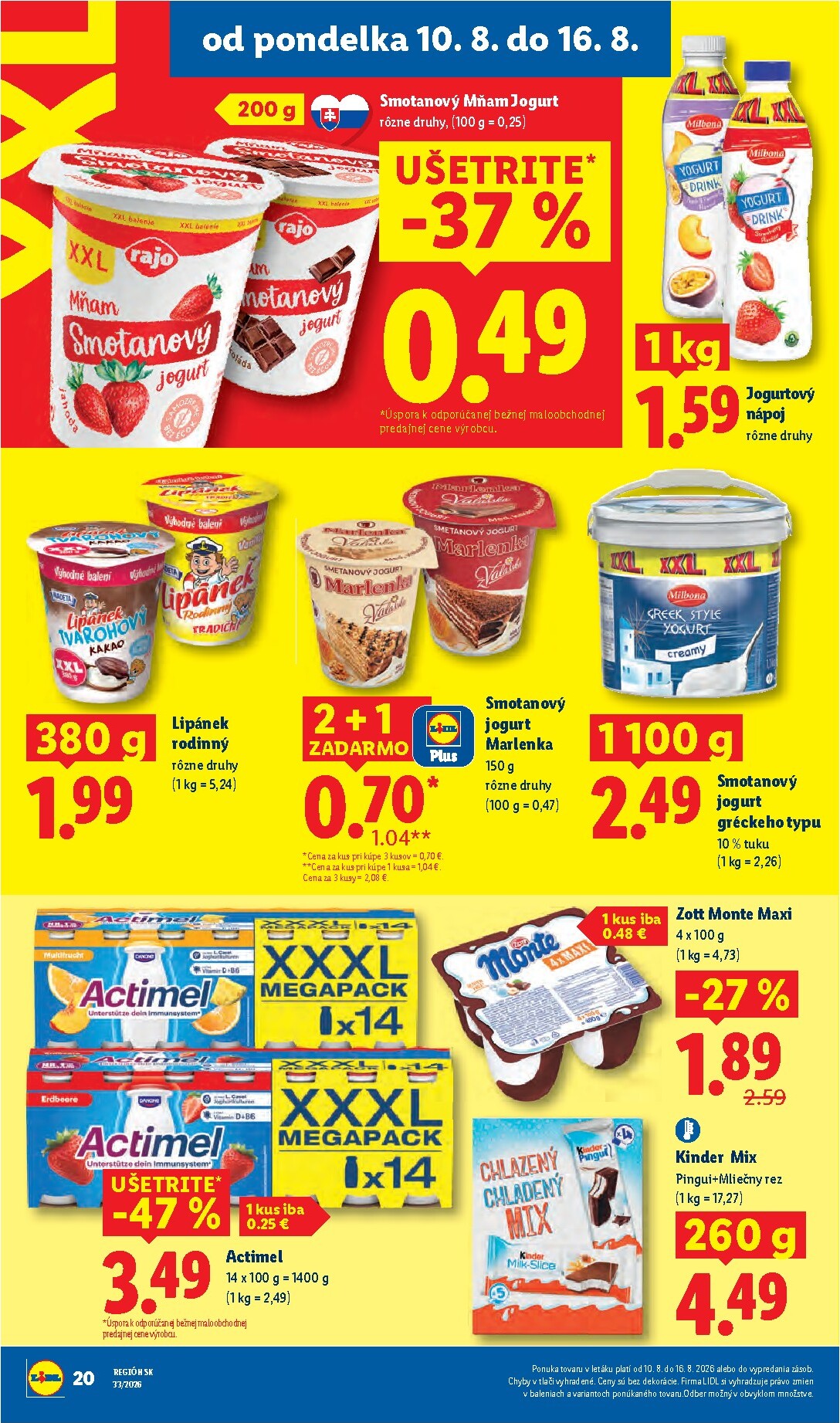 lidl - Nový Lidl leták od pondelka, 10.08.2026 do nedele, 16.08.2026 - page: 24