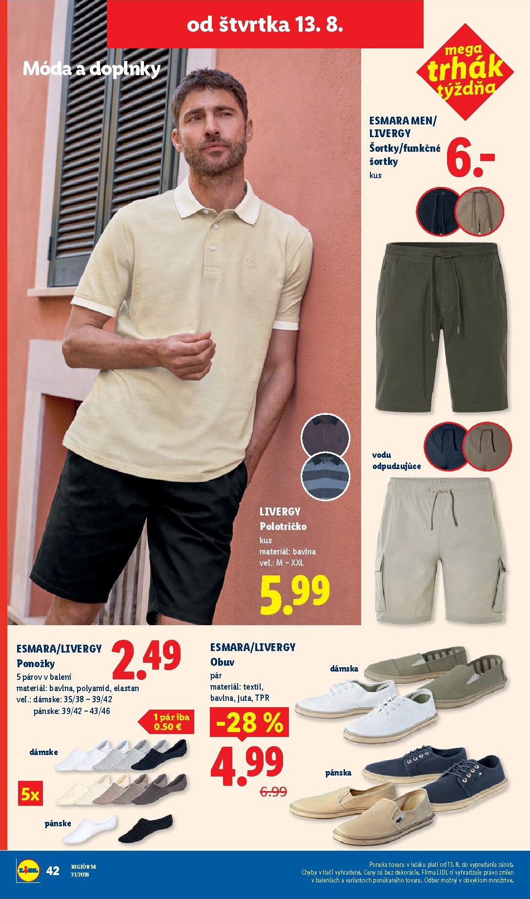 lidl - Nový Lidl leták od pondelka, 10.08.2026 do nedele, 16.08.2026 - page: 84