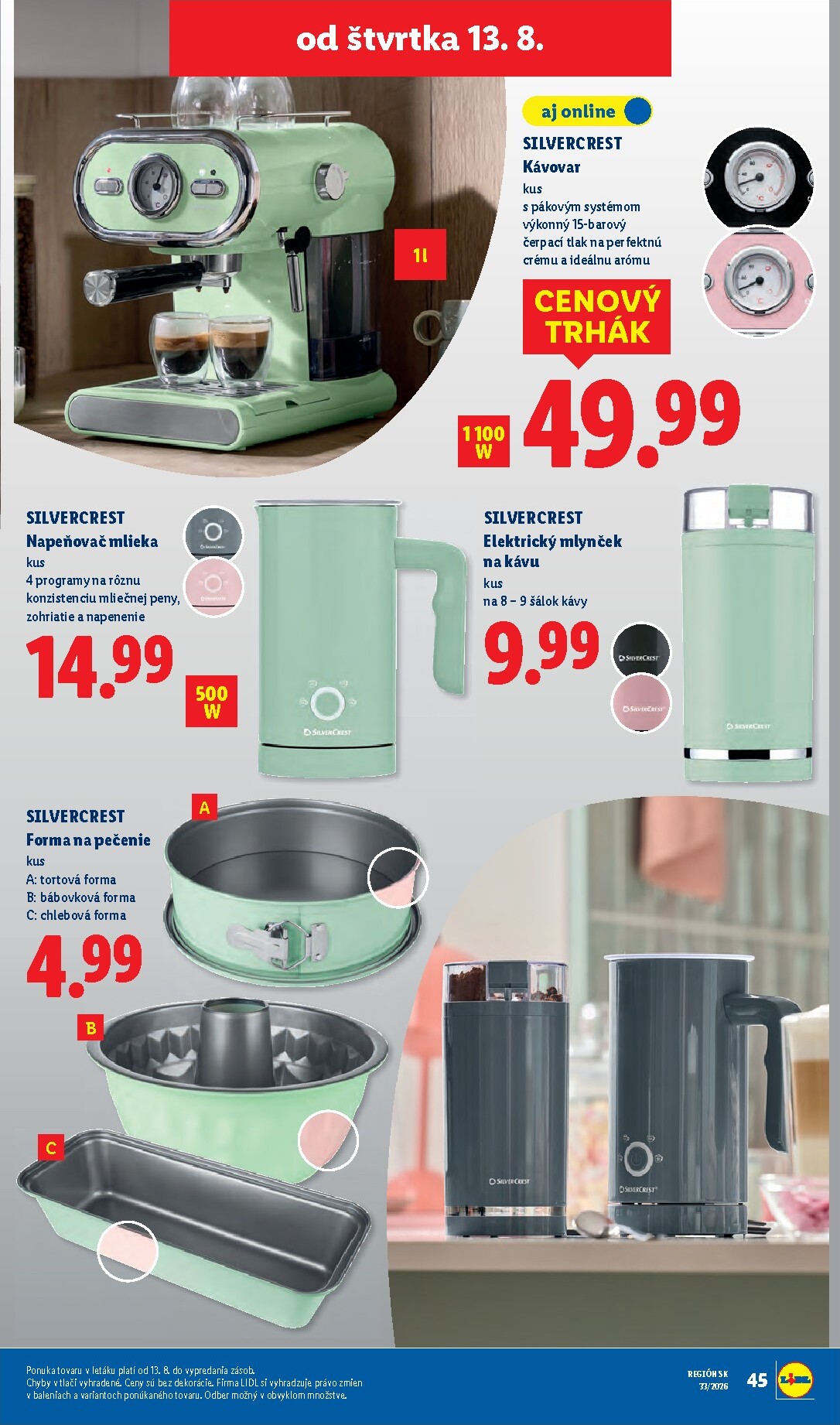 lidl - Nový Lidl leták od pondelka, 10.08.2026 do nedele, 16.08.2026 - page: 87