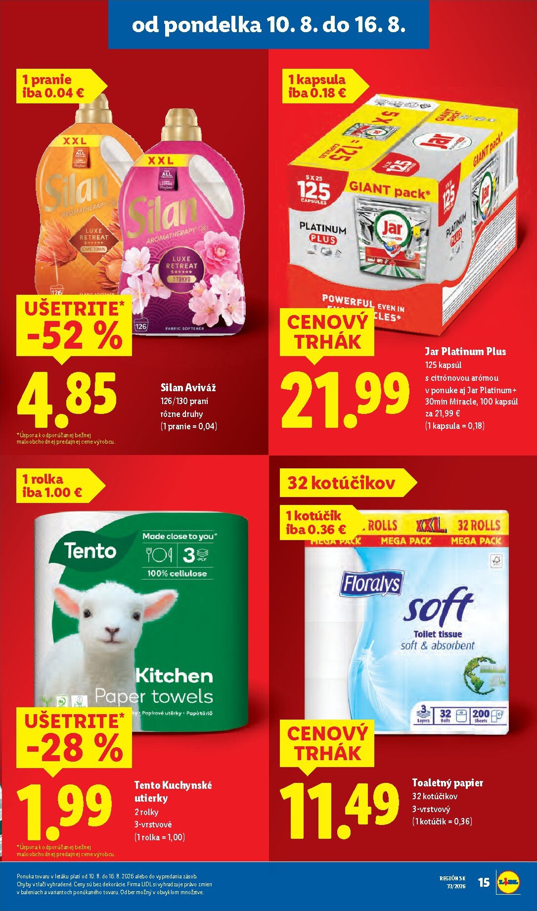 lidl - Nový Lidl leták od pondelka, 10.08.2026 do nedele, 16.08.2026 - page: 19