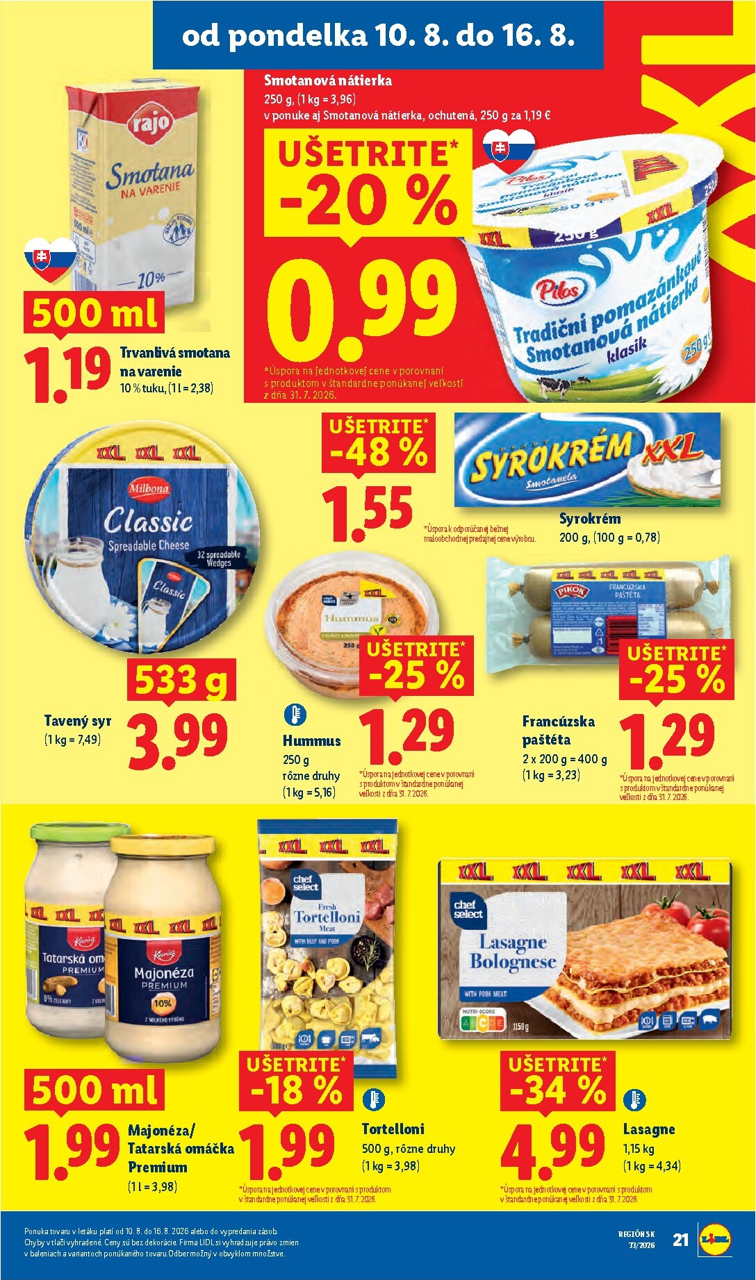 lidl - Nový Lidl leták od pondelka, 10.08.2026 do nedele, 16.08.2026 - page: 25