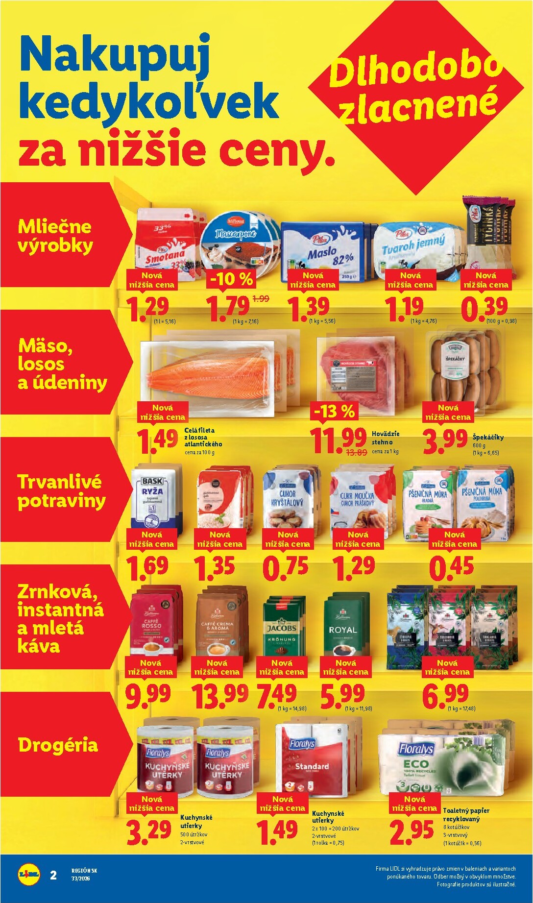 lidl - Nový Lidl leták od pondelka, 10.08.2026 do nedele, 16.08.2026 - page: 4