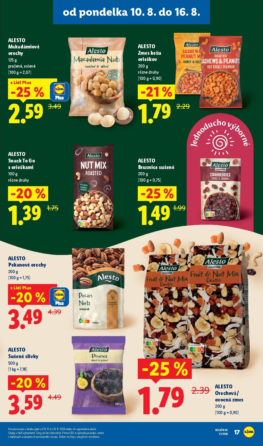 lidl - Nový Lidl leták od pondelka, 10.08.2026 do nedele, 16.08.2026 - page: 21