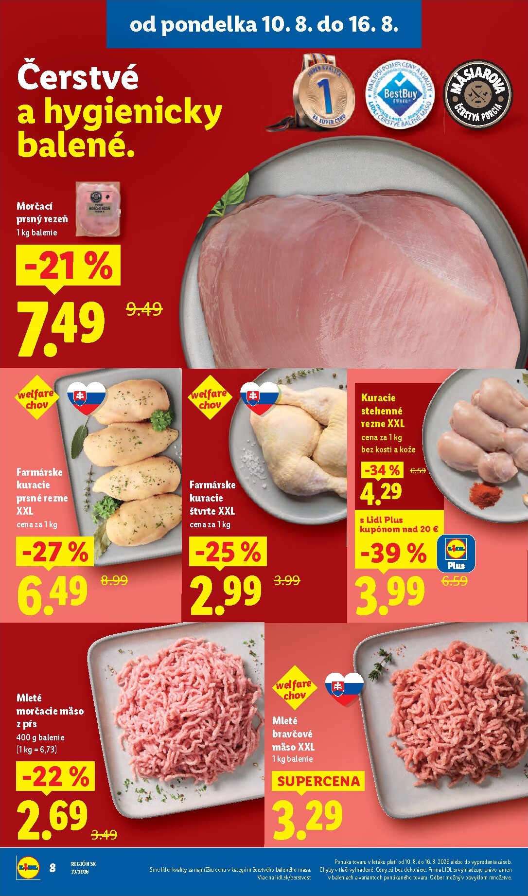 lidl - Nový Lidl leták od pondelka, 10.08.2026 do nedele, 16.08.2026 - page: 12