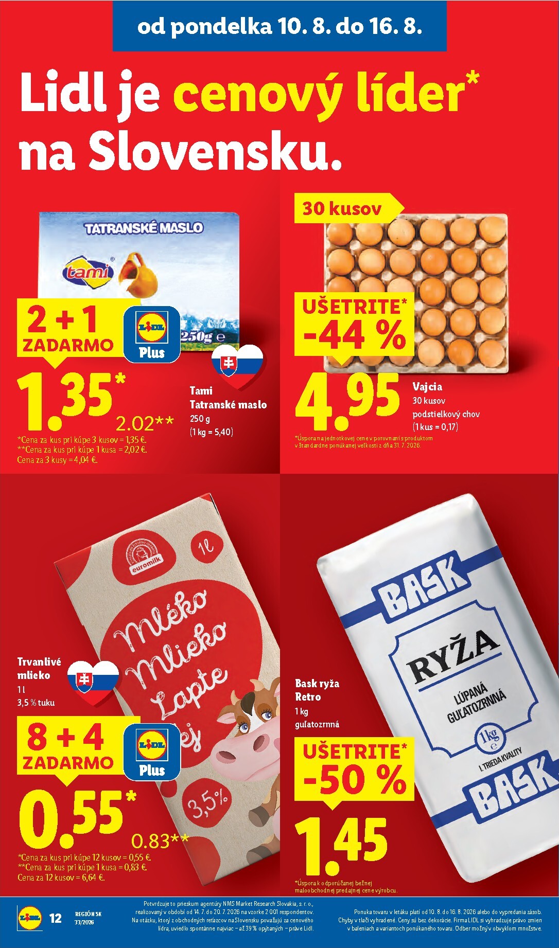 lidl - Nový Lidl leták od pondelka, 10.08.2026 do nedele, 16.08.2026 - page: 16