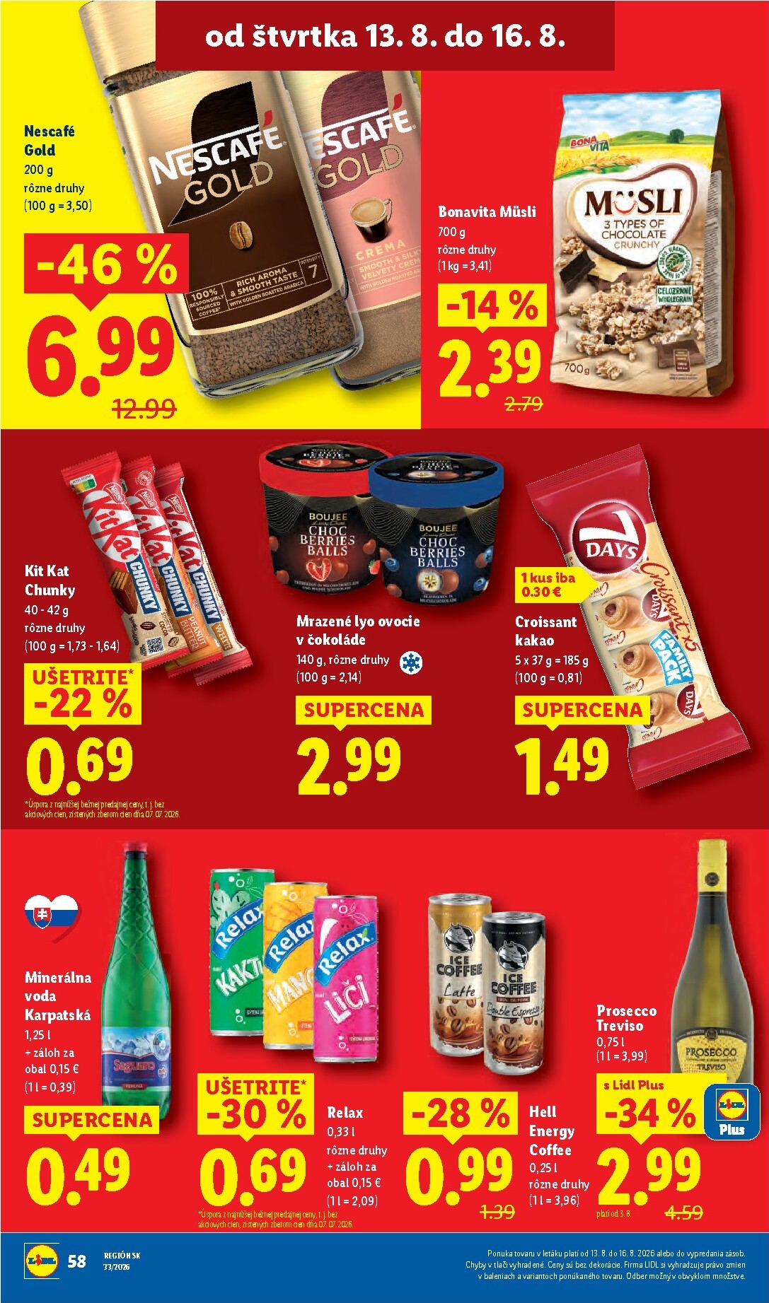 lidl - Nový Lidl leták od pondelka, 10.08.2026 do nedele, 16.08.2026 - page: 78