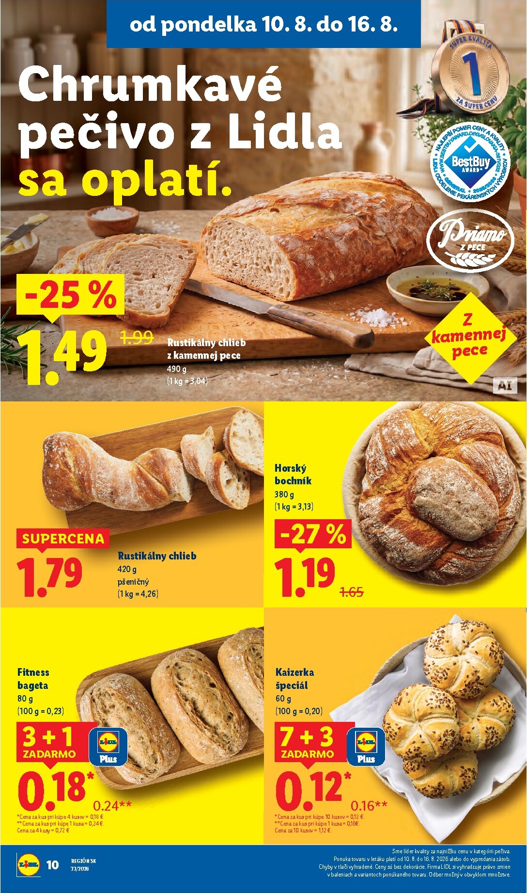 lidl - Nový Lidl leták od pondelka, 10.08.2026 do nedele, 16.08.2026 - page: 14