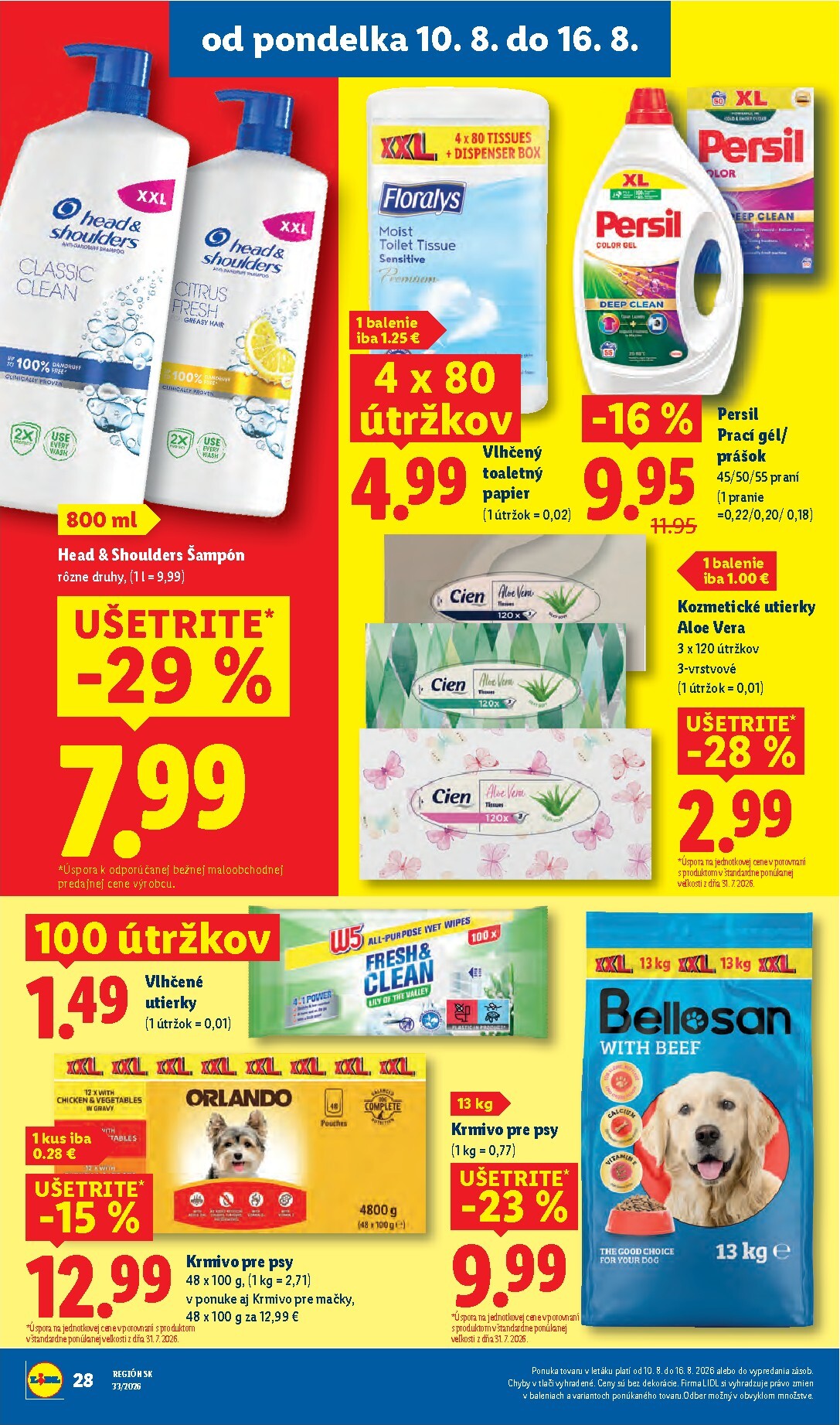 lidl - Nový Lidl leták od pondelka, 10.08.2026 do nedele, 16.08.2026 - page: 34