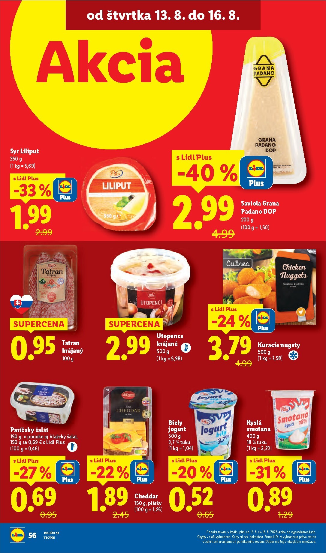lidl - Nový Lidl leták od pondelka, 10.08.2026 do nedele, 16.08.2026 - page: 76