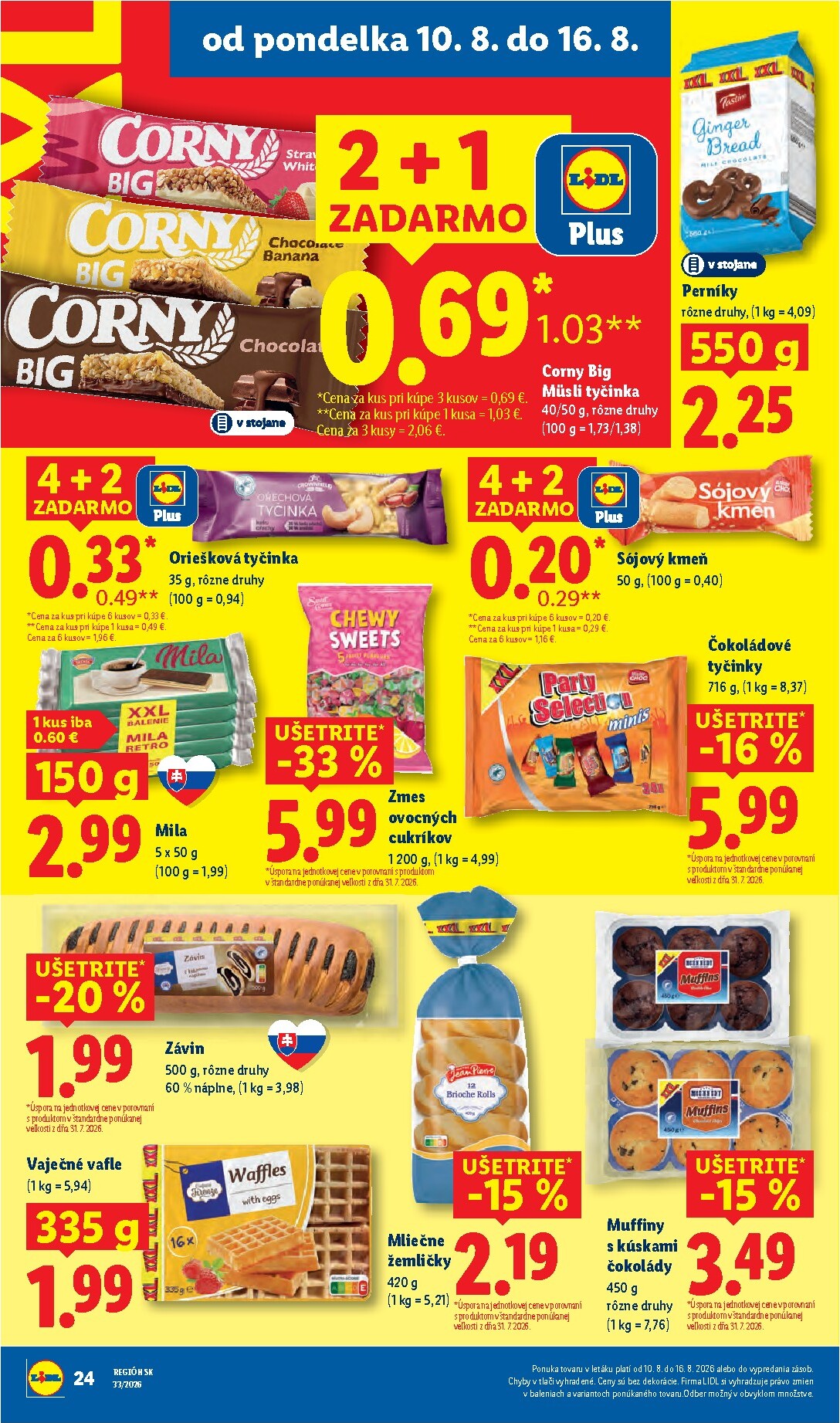 lidl - Nový Lidl leták od pondelka, 10.08.2026 do nedele, 16.08.2026 - page: 28