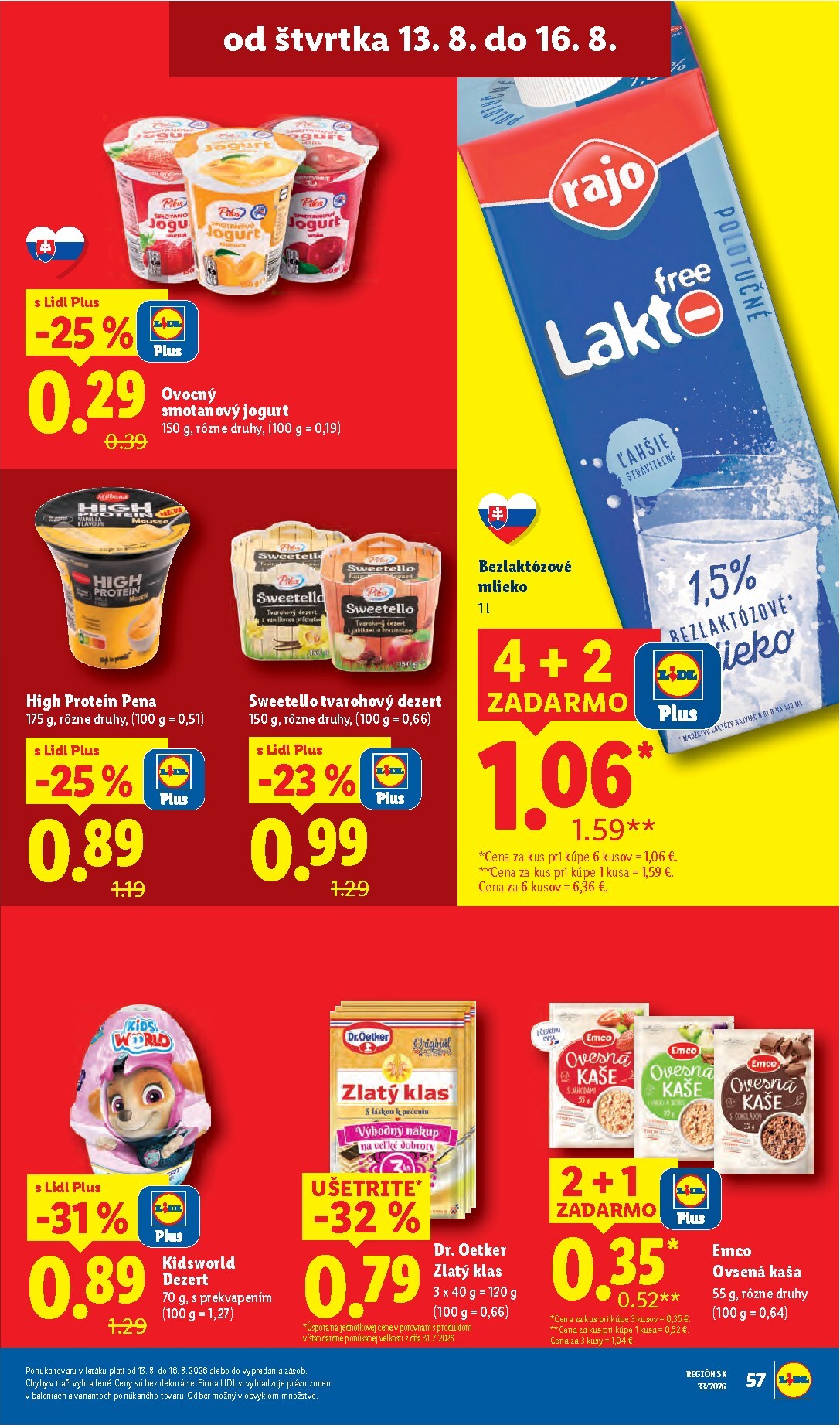 lidl - Nový Lidl leták od pondelka, 10.08.2026 do nedele, 16.08.2026 - page: 77