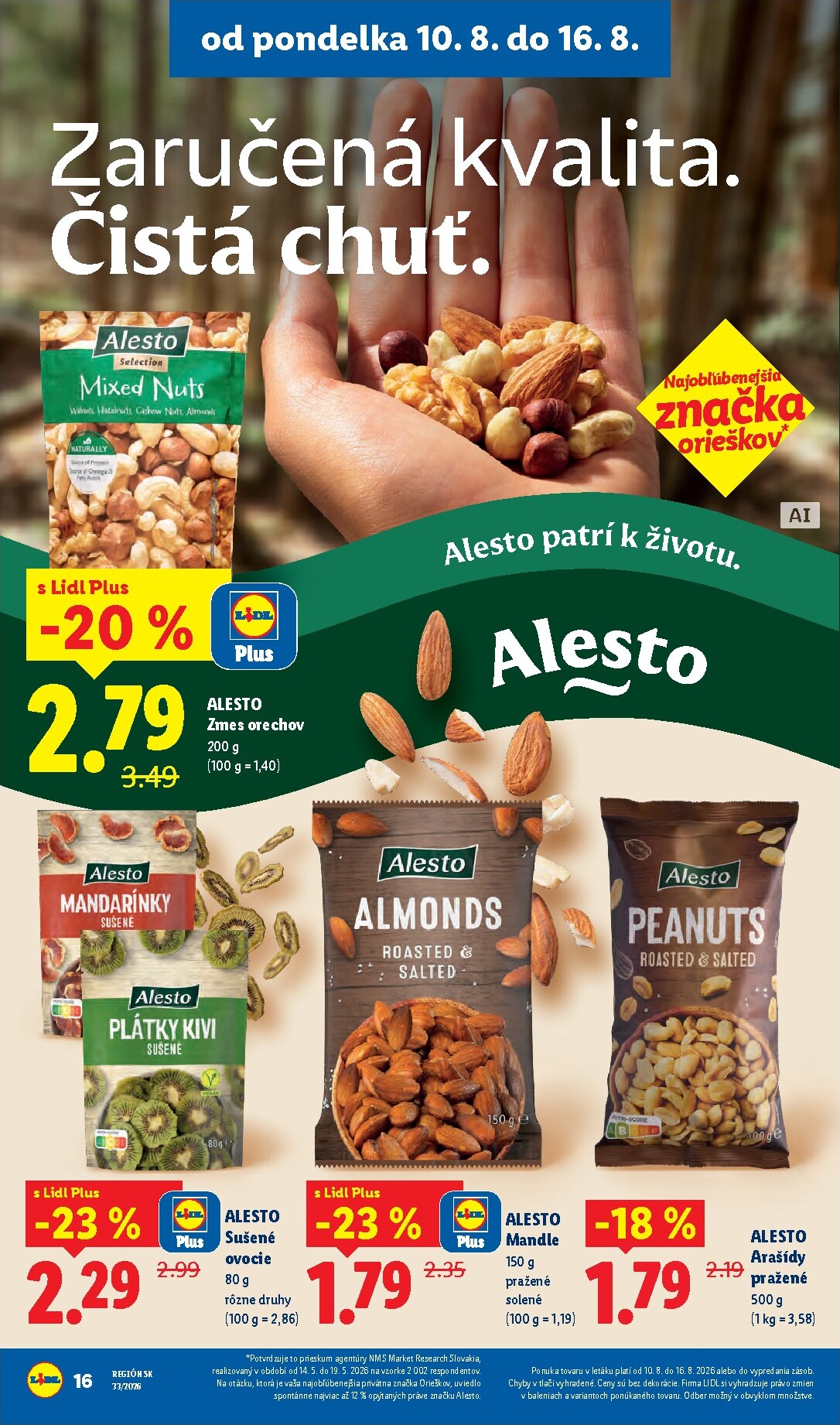 lidl - Nový Lidl leták od pondelka, 10.08.2026 do nedele, 16.08.2026 - page: 20