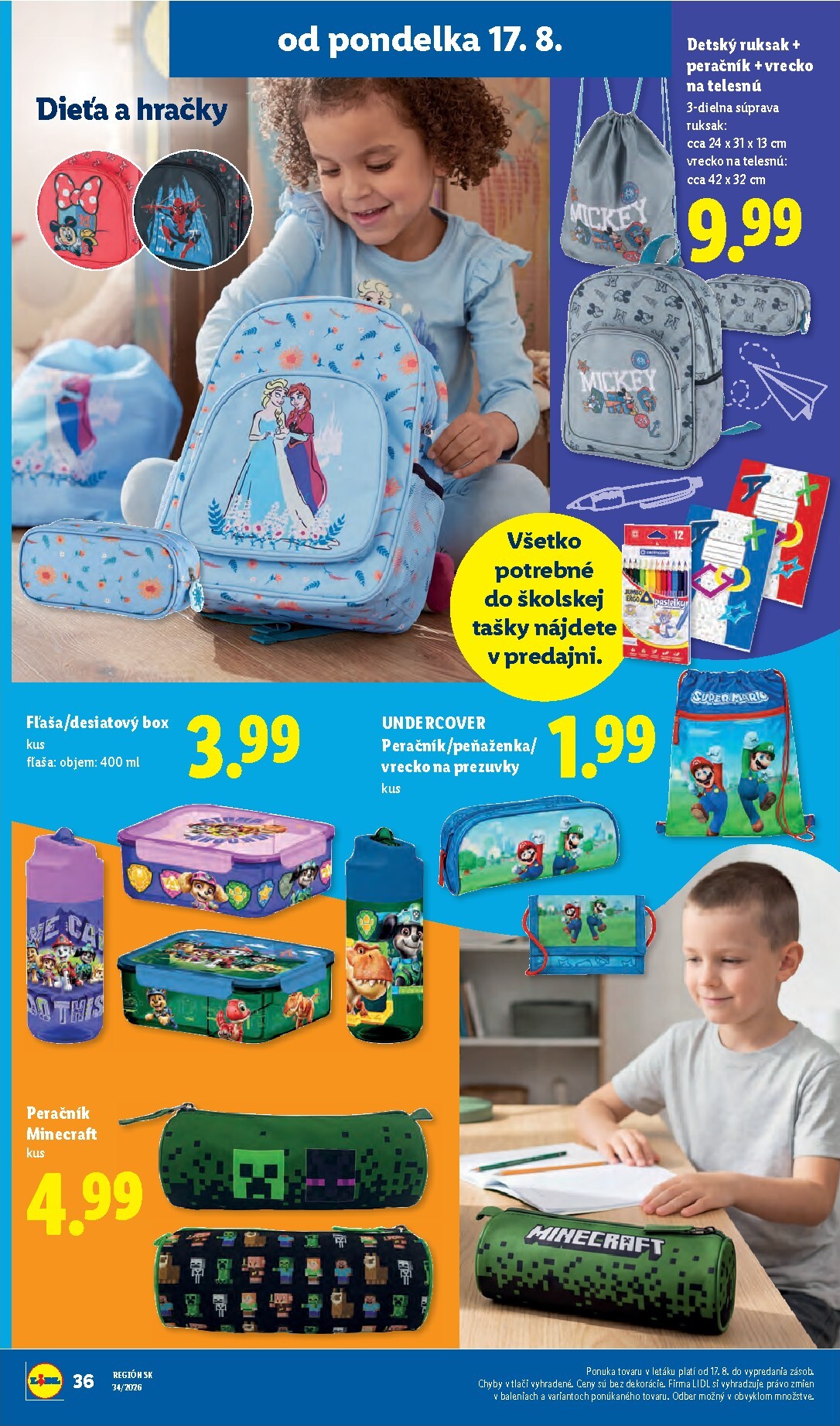 lidl - Nový Lidl leták od pondelka, 17.08.2026 do nedele, 23.08.2026 - page: 52