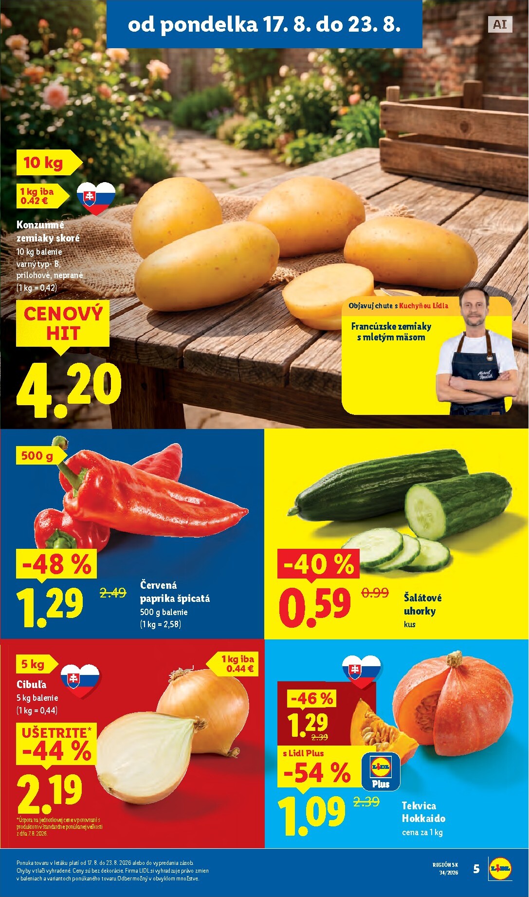 lidl - Nový Lidl leták od pondelka, 17.08.2026 do nedele, 23.08.2026 - page: 9