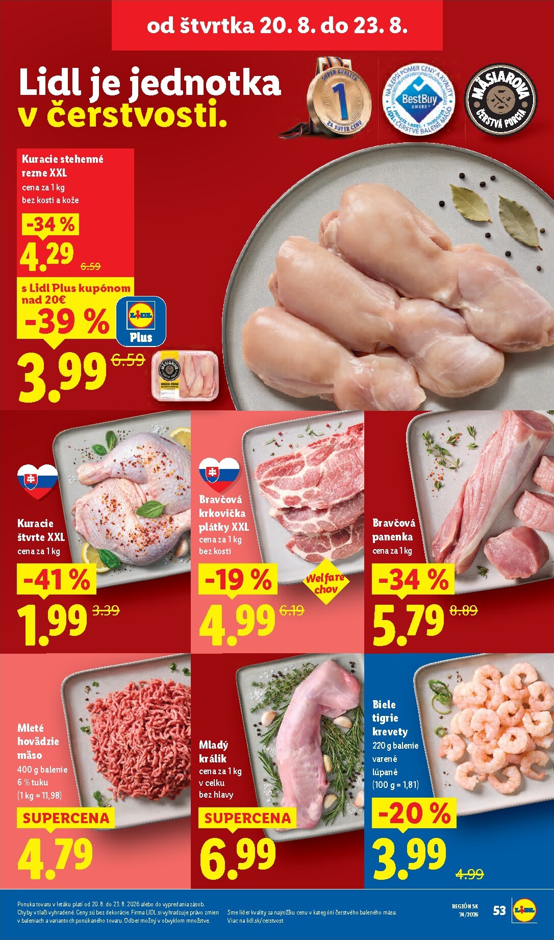 lidl - Nový Lidl leták od pondelka, 17.08.2026 do nedele, 23.08.2026 - page: 67