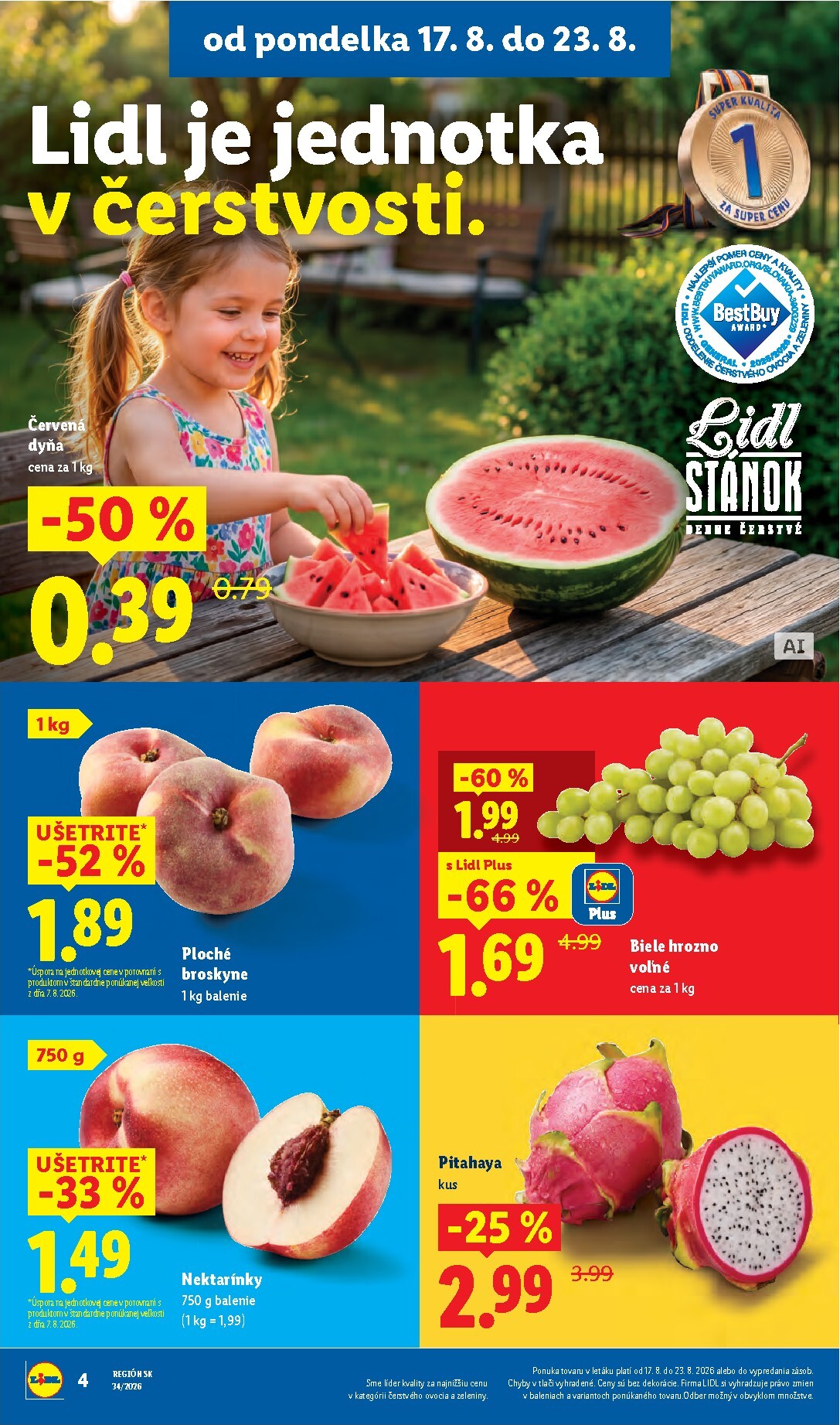lidl - Nový Lidl leták od pondelka, 17.08.2026 do nedele, 23.08.2026 - page: 8