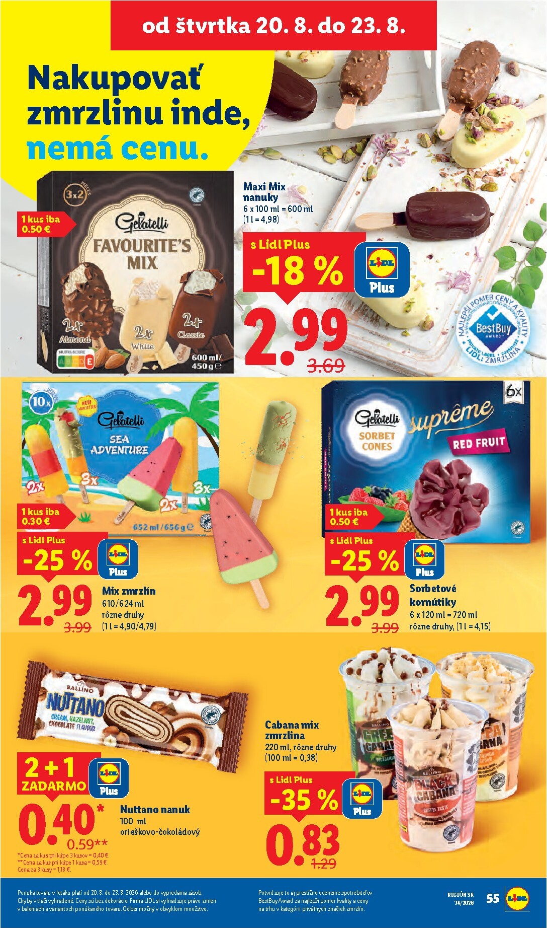 lidl - Nový Lidl leták od pondelka, 17.08.2026 do nedele, 23.08.2026 - page: 69