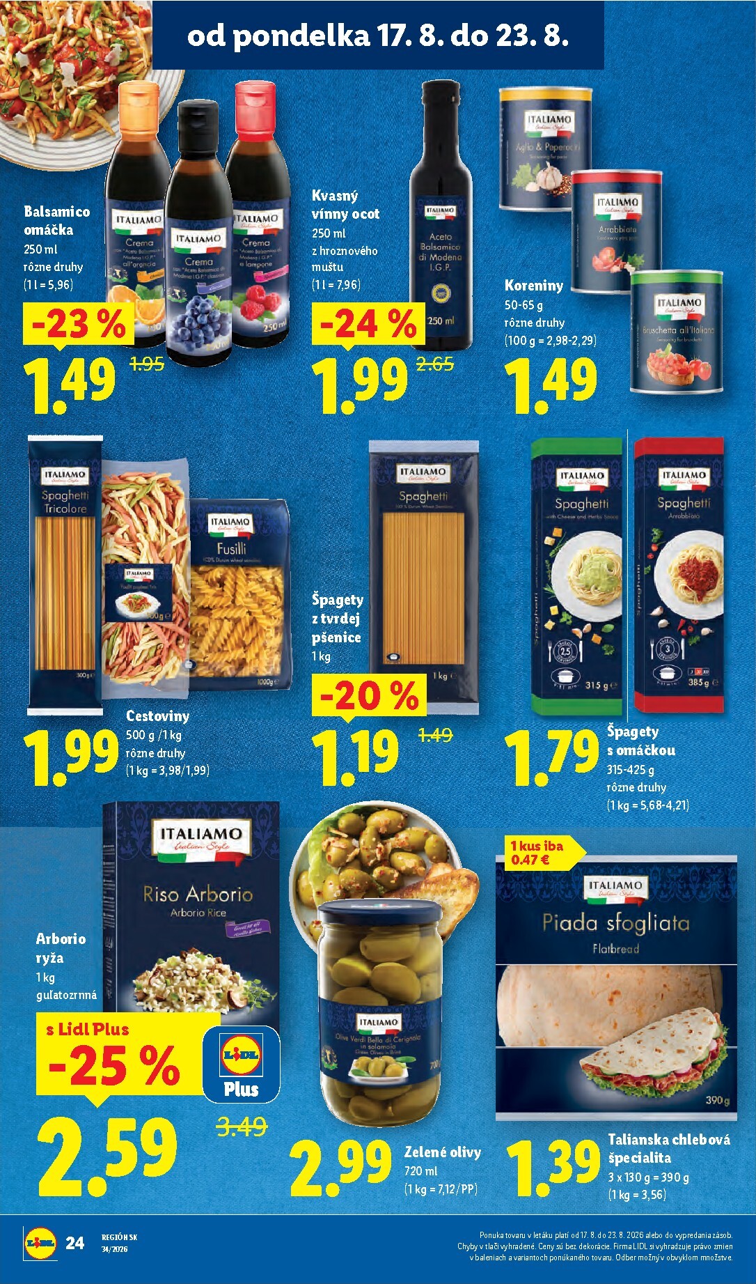 lidl - Nový Lidl leták od pondelka, 17.08.2026 do nedele, 23.08.2026 - page: 30