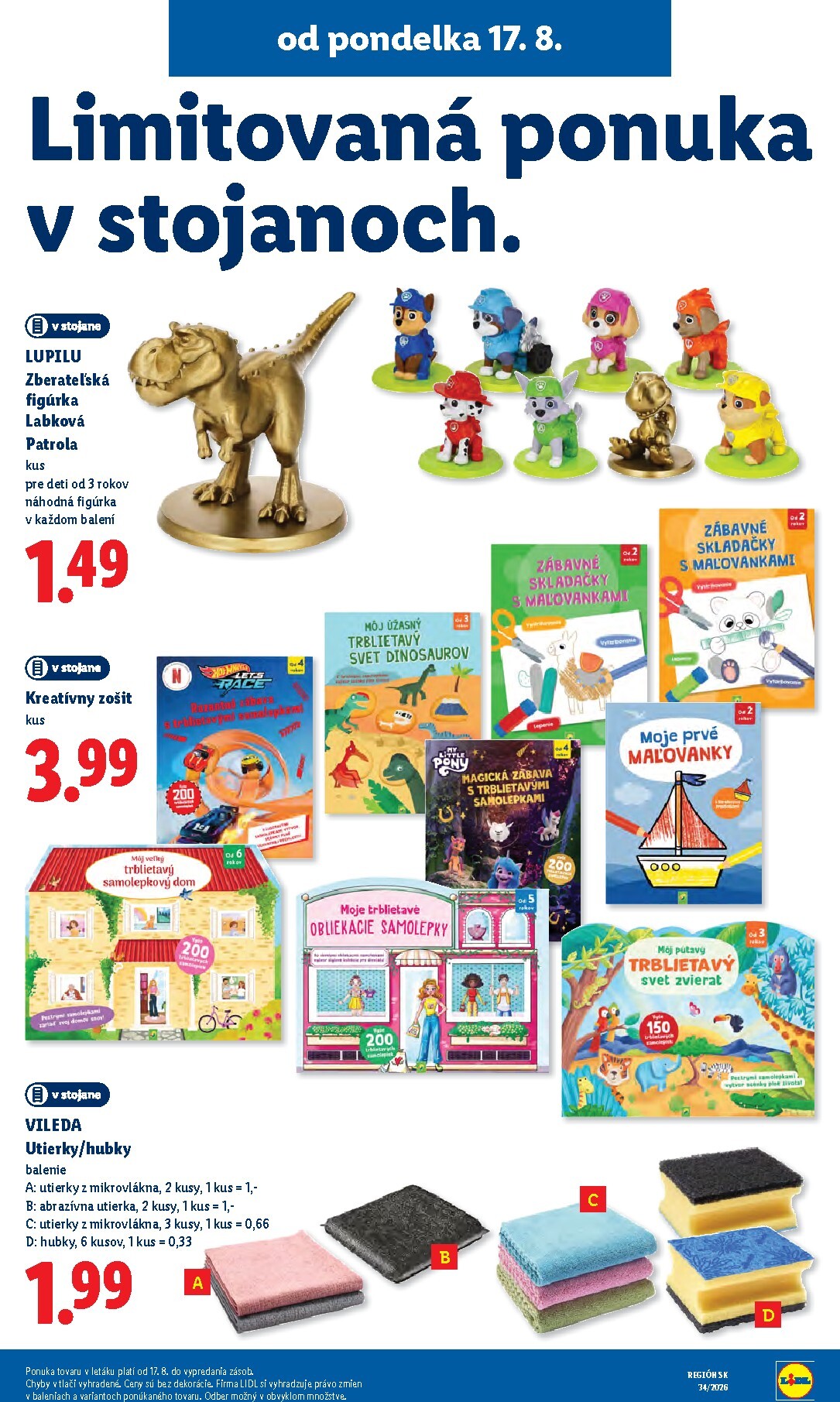 lidl - Nový Lidl leták od pondelka, 17.08.2026 do nedele, 23.08.2026 - page: 61