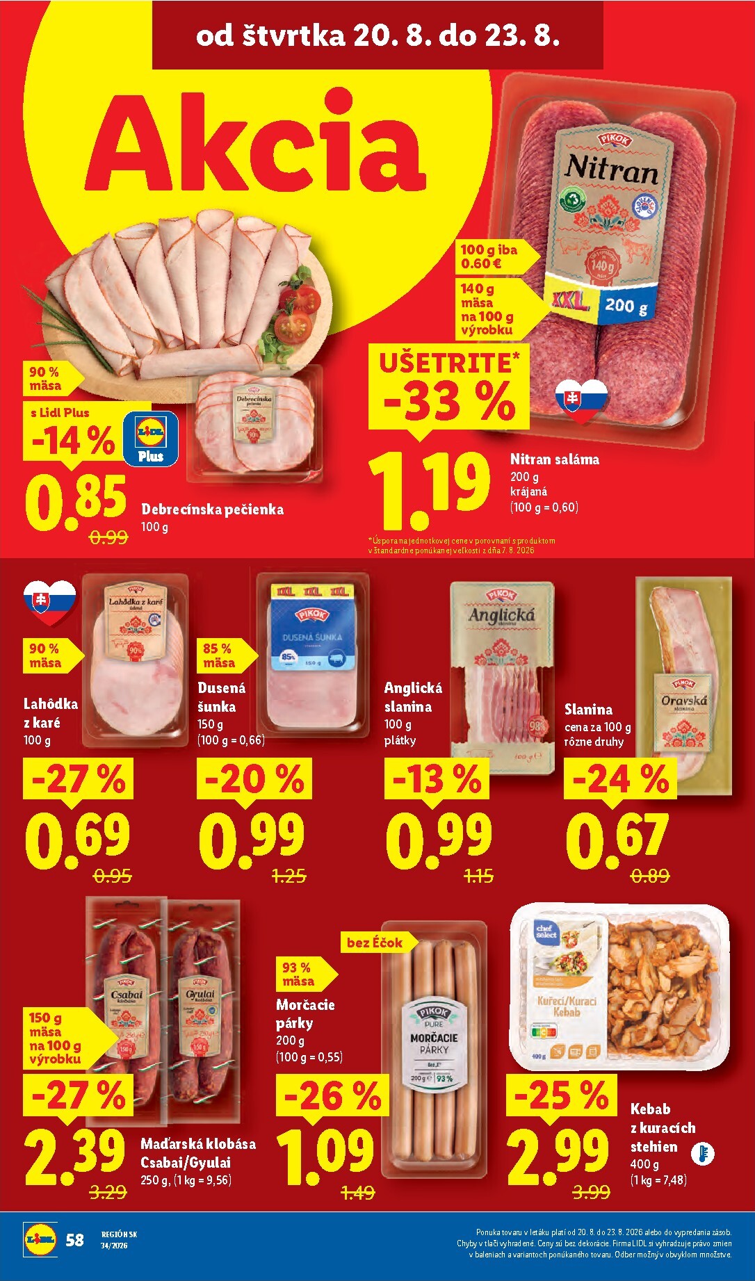lidl - Nový Lidl leták od pondelka, 17.08.2026 do nedele, 23.08.2026 - page: 76