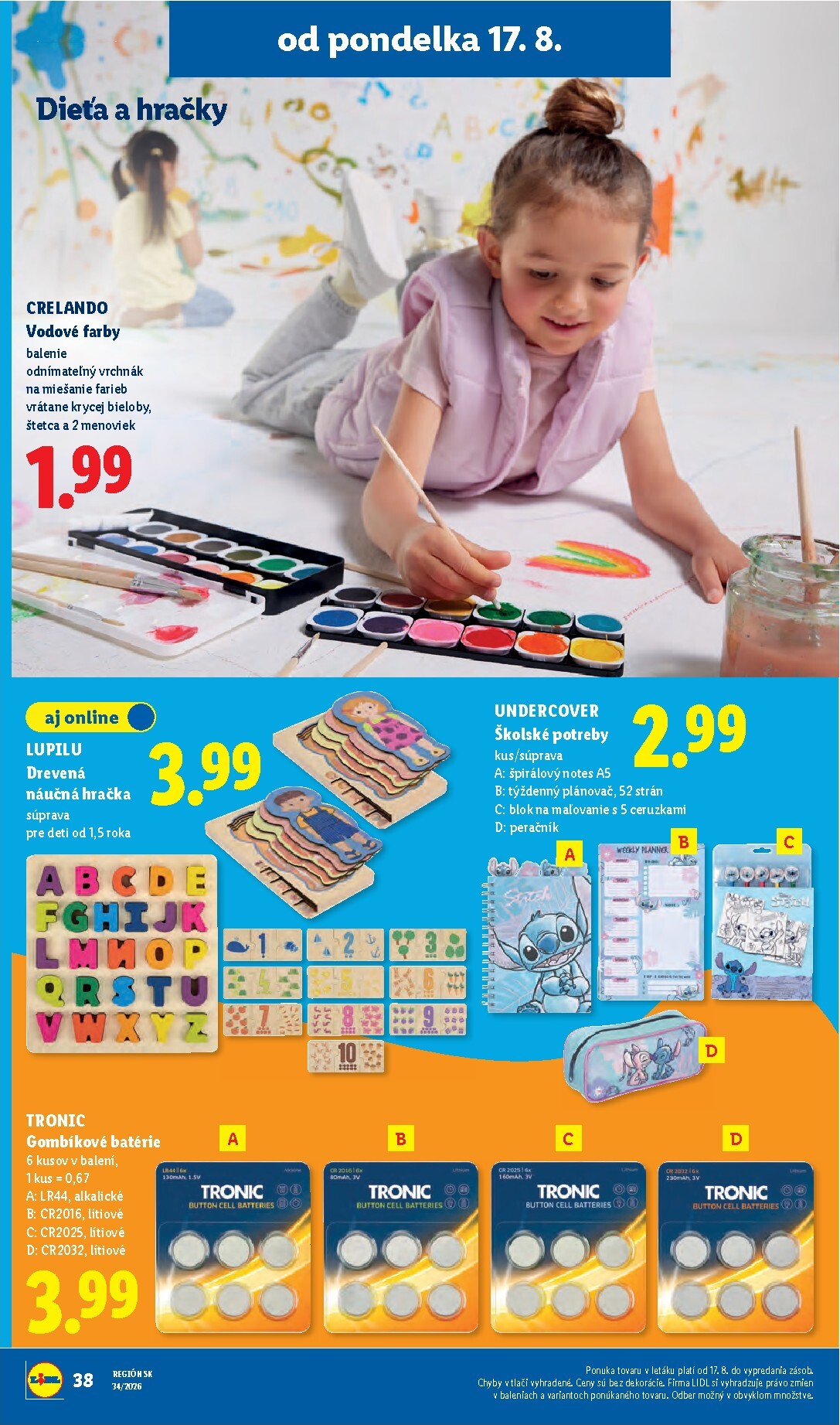 lidl - Nový Lidl leták od pondelka, 17.08.2026 do nedele, 23.08.2026 - page: 54