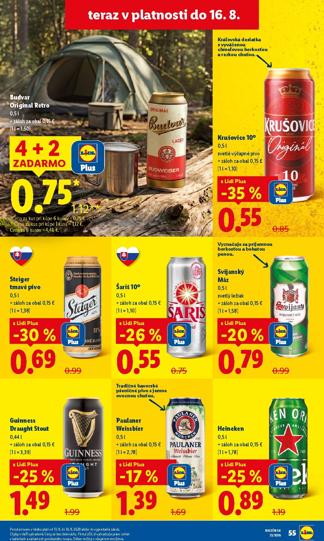 lidl - Aktuálny Lidl leták od pondelka, 10.08.2026 do nedele, 16.08.2026 - page: 29