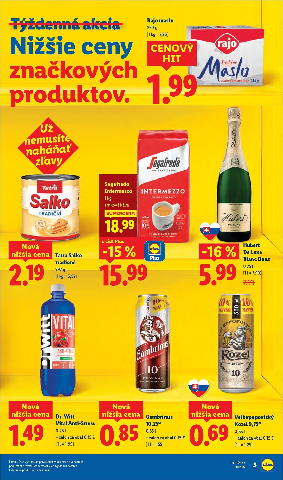 lidl - Aktuálny Lidl leták od pondelka, 10.08.2026 do nedele, 16.08.2026 - page: 7