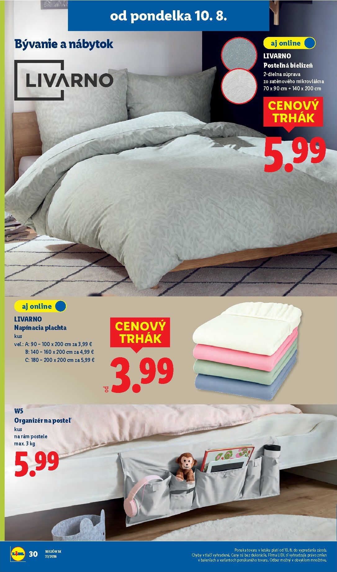 lidl - Aktuálny Lidl leták od pondelka, 10.08.2026 do nedele, 16.08.2026 - page: 84