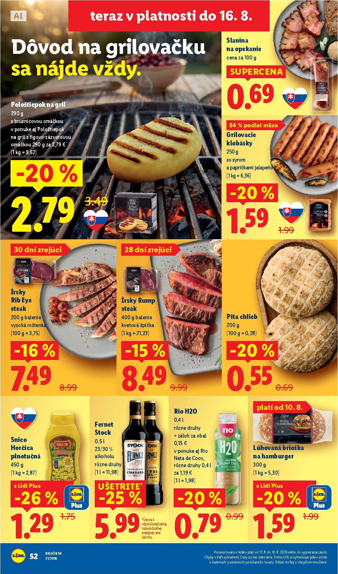 lidl - Aktuálny Lidl leták od pondelka, 10.08.2026 do nedele, 16.08.2026 - page: 26