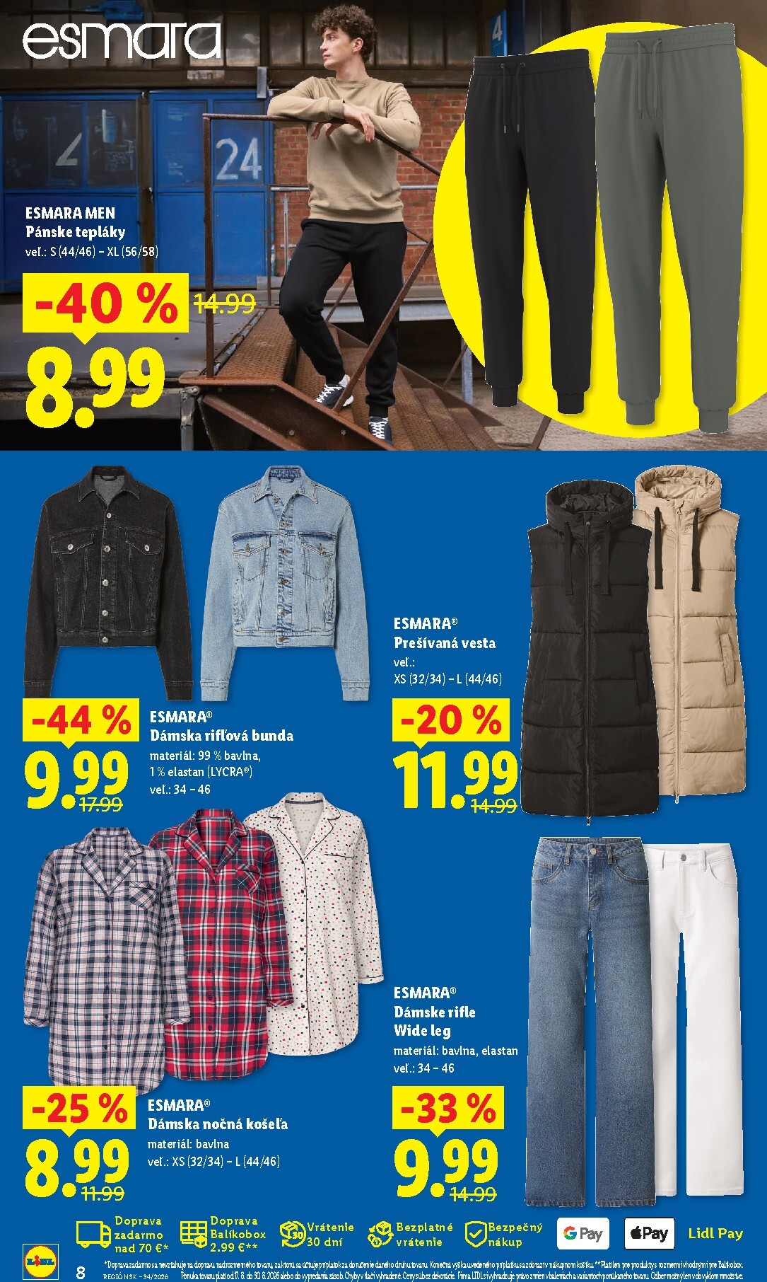 lidl - Aktuálny Lidl - Online magazín leták od pondelka, 17.08.2026 do nedele, 30.08.2026 - page: 8