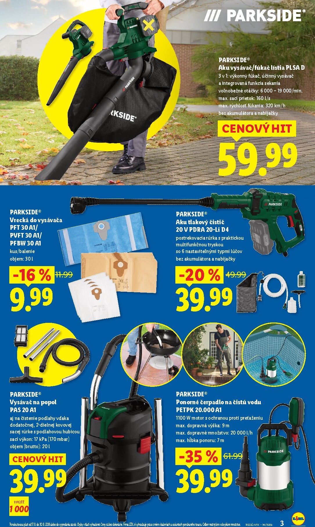 lidl - Aktuálny Lidl - Online magazín leták od pondelka, 17.08.2026 do nedele, 30.08.2026 - page: 3
