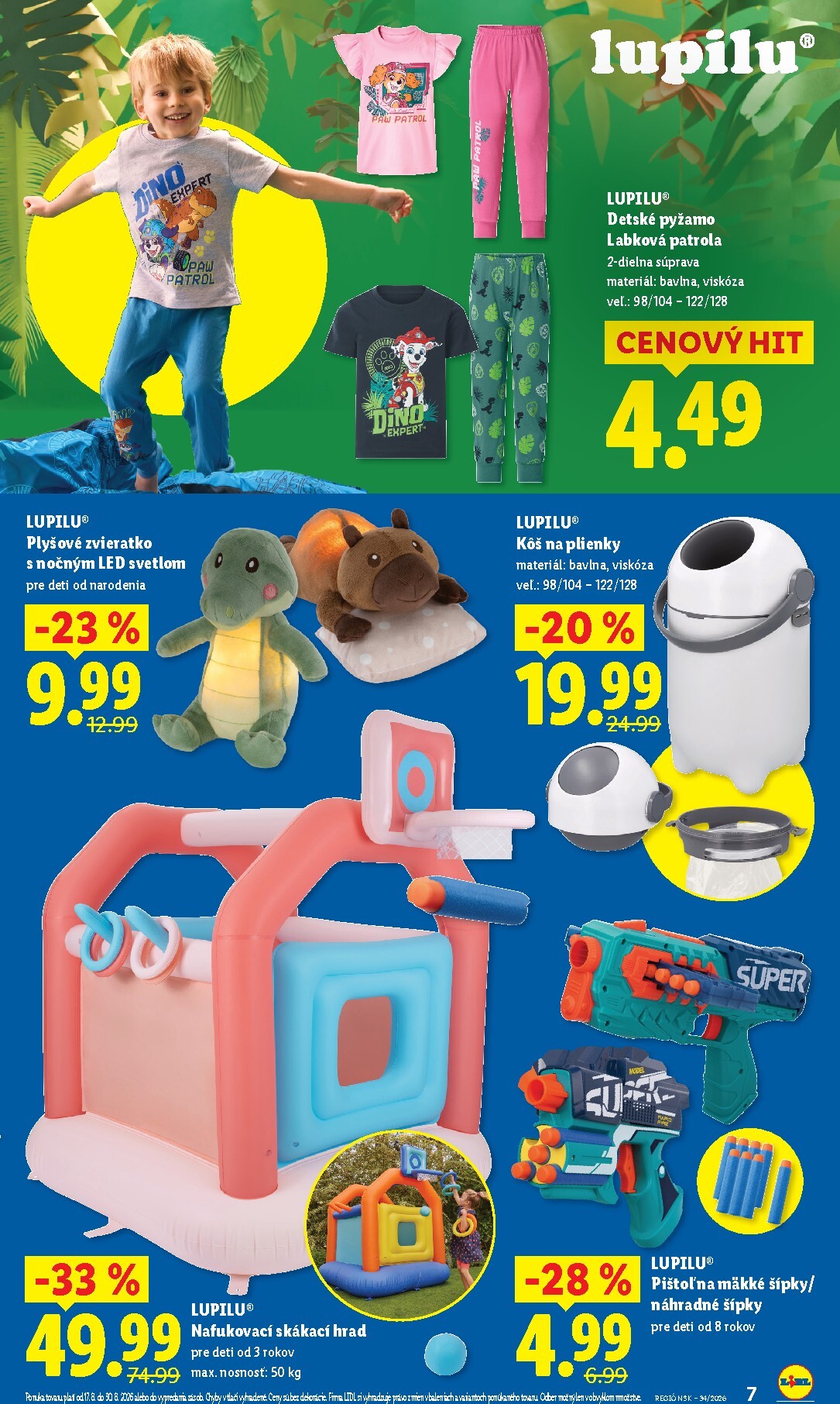 lidl - Aktuálny Lidl - Online magazín leták od pondelka, 17.08.2026 do nedele, 30.08.2026 - page: 7