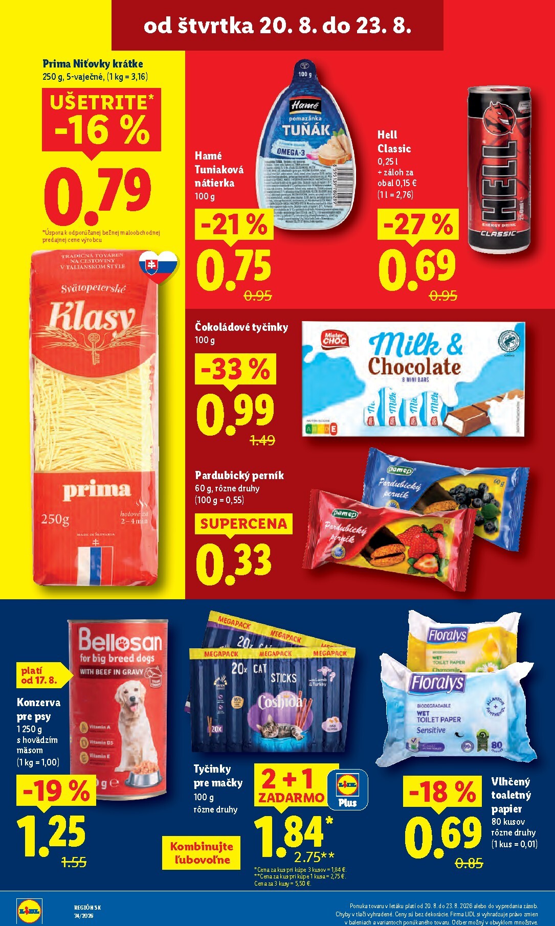 lidl - Aktuálny Lidl leták od pondelka, 17.08.2026 do nedele, 23.08.2026 - page: 80