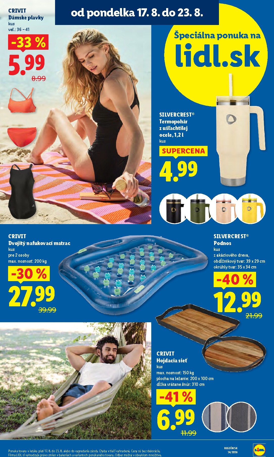 lidl - Aktuálny Lidl leták od pondelka, 17.08.2026 do nedele, 23.08.2026 - page: 6