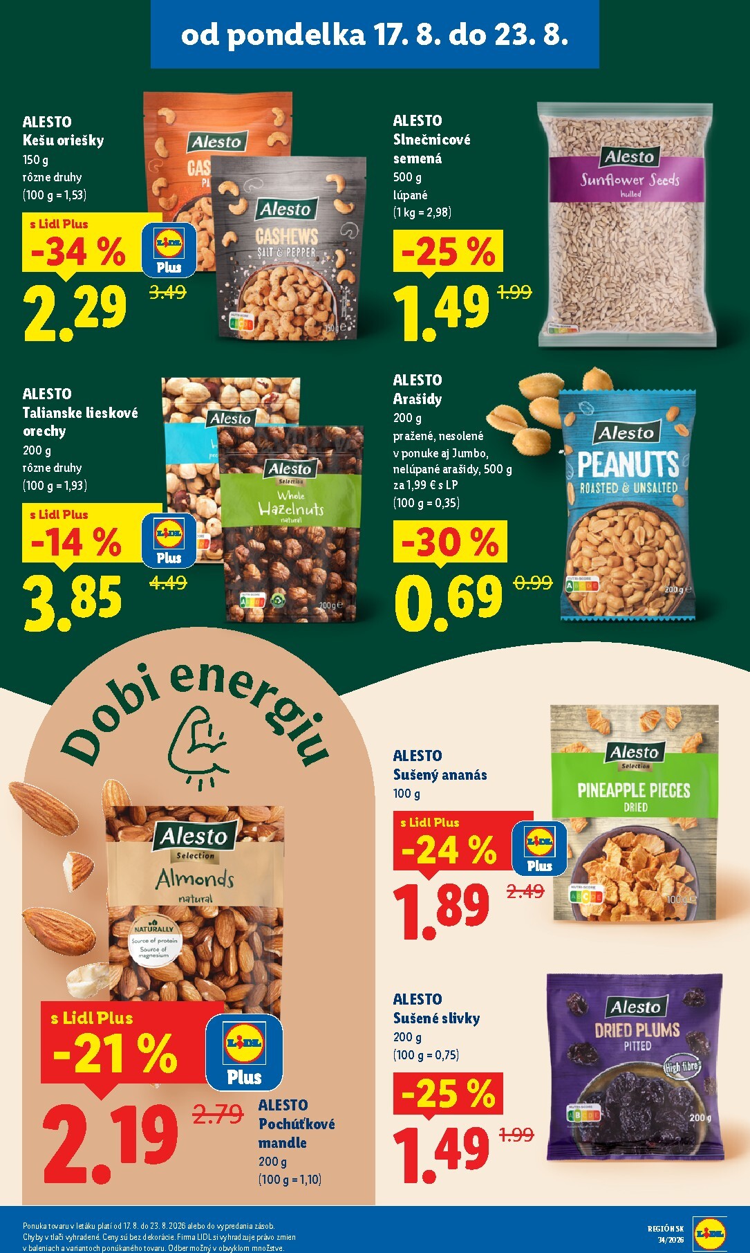 lidl - Aktuálny Lidl leták od pondelka, 17.08.2026 do nedele, 23.08.2026 - page: 39