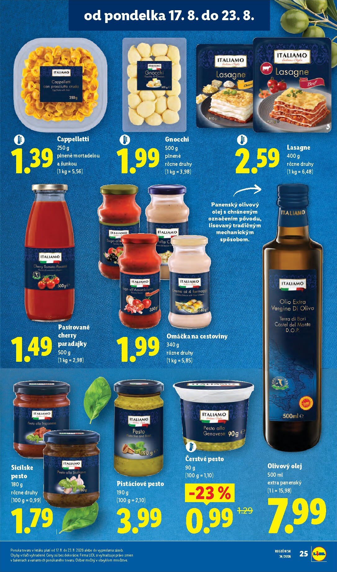 lidl - Aktuálny Lidl leták od pondelka, 17.08.2026 do nedele, 23.08.2026 - page: 31