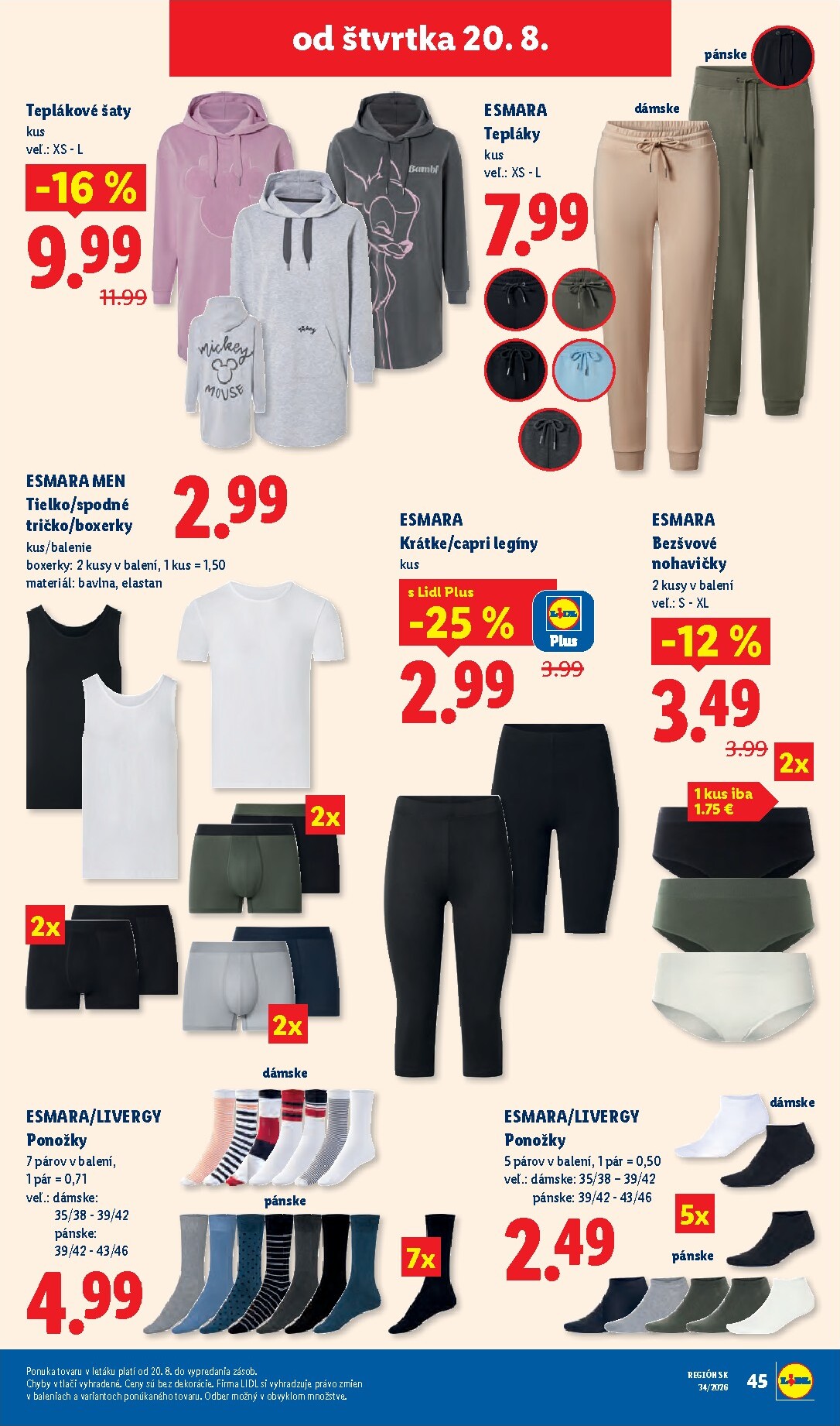 lidl - Aktuálny Lidl leták od pondelka, 17.08.2026 do nedele, 23.08.2026 - page: 87
