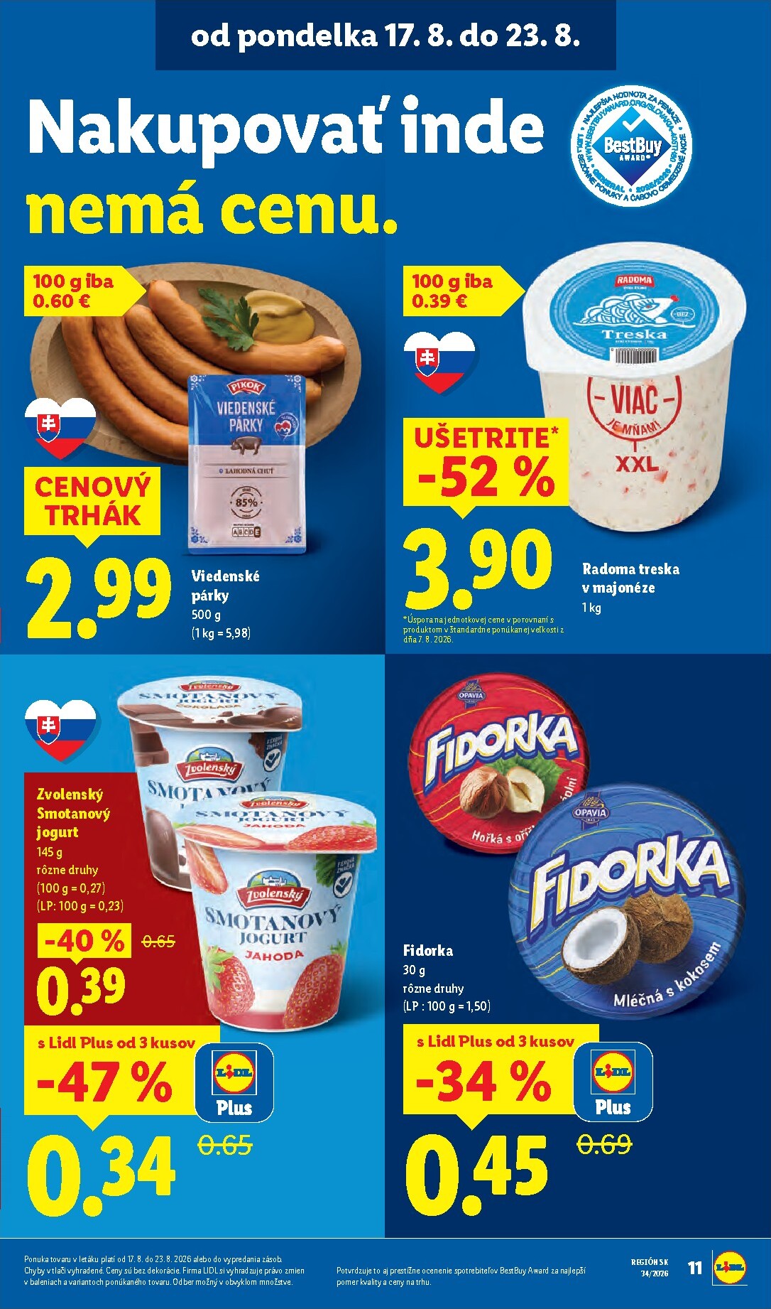 lidl - Aktuálny Lidl leták od pondelka, 17.08.2026 do nedele, 23.08.2026 - page: 15
