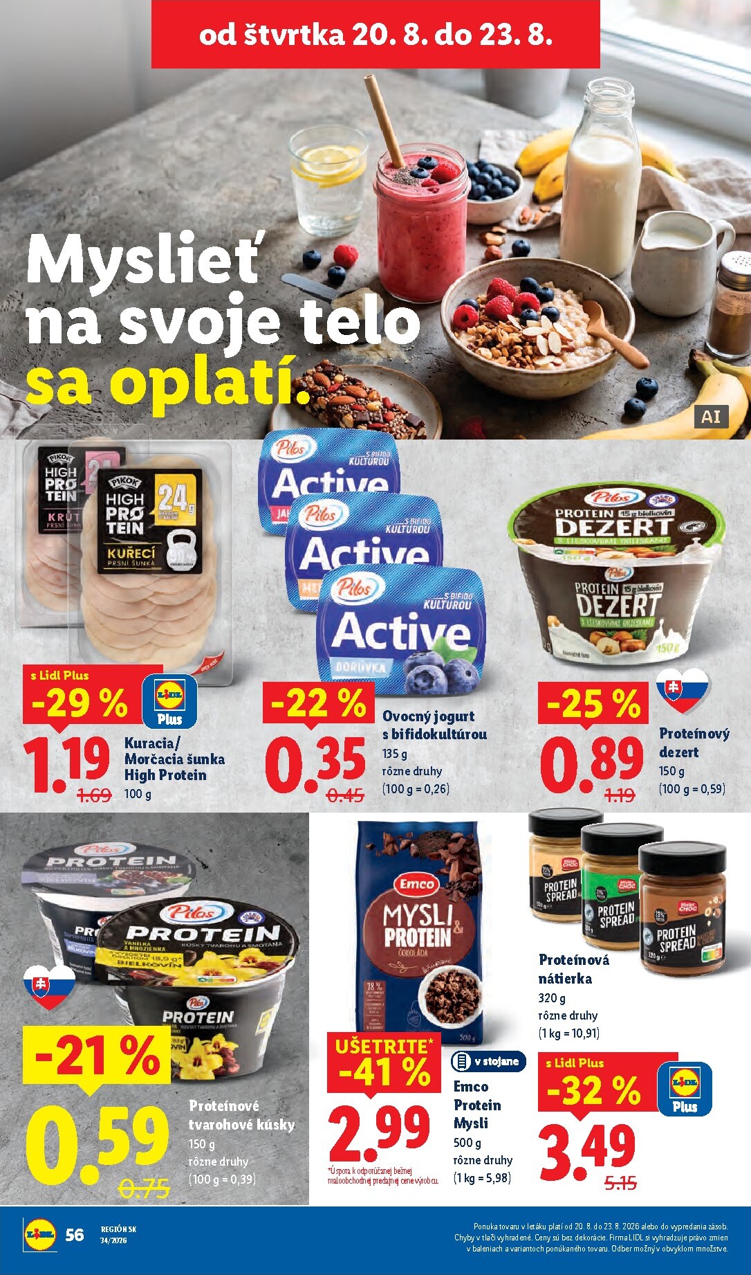 lidl - Aktuálny Lidl leták od pondelka, 17.08.2026 do nedele, 23.08.2026 - page: 72