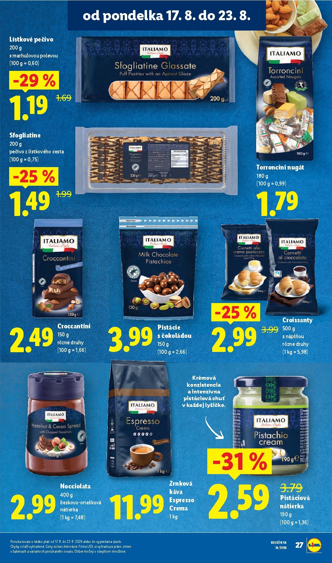 lidl - Aktuálny Lidl leták od pondelka, 17.08.2026 do nedele, 23.08.2026 - page: 36