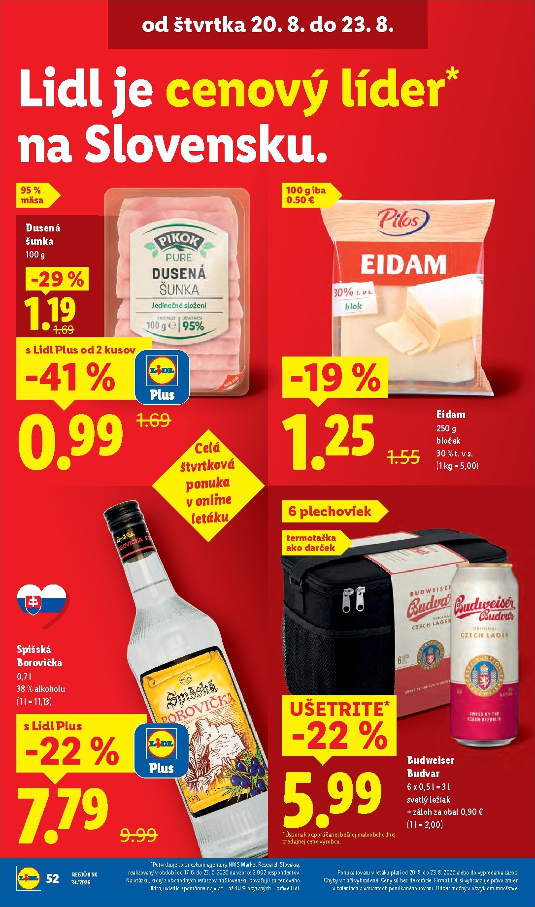 lidl - Aktuálny Lidl leták od pondelka, 17.08.2026 do nedele, 23.08.2026 - page: 68